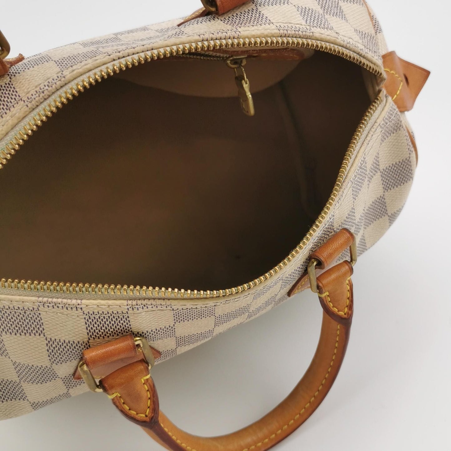 Preloved GLM-Speedy 25 Damier Ebene Boston Bag 250512781189823