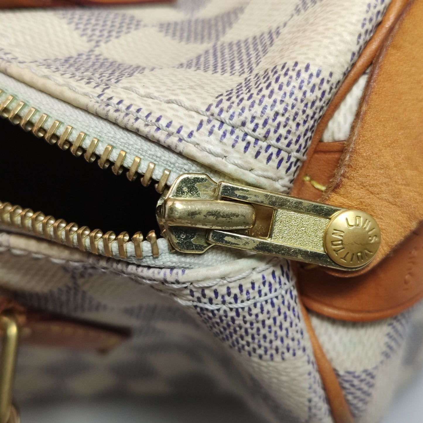 Preloved GLM-Speedy 25 Damier Ebene Boston Bag 250512781189823
