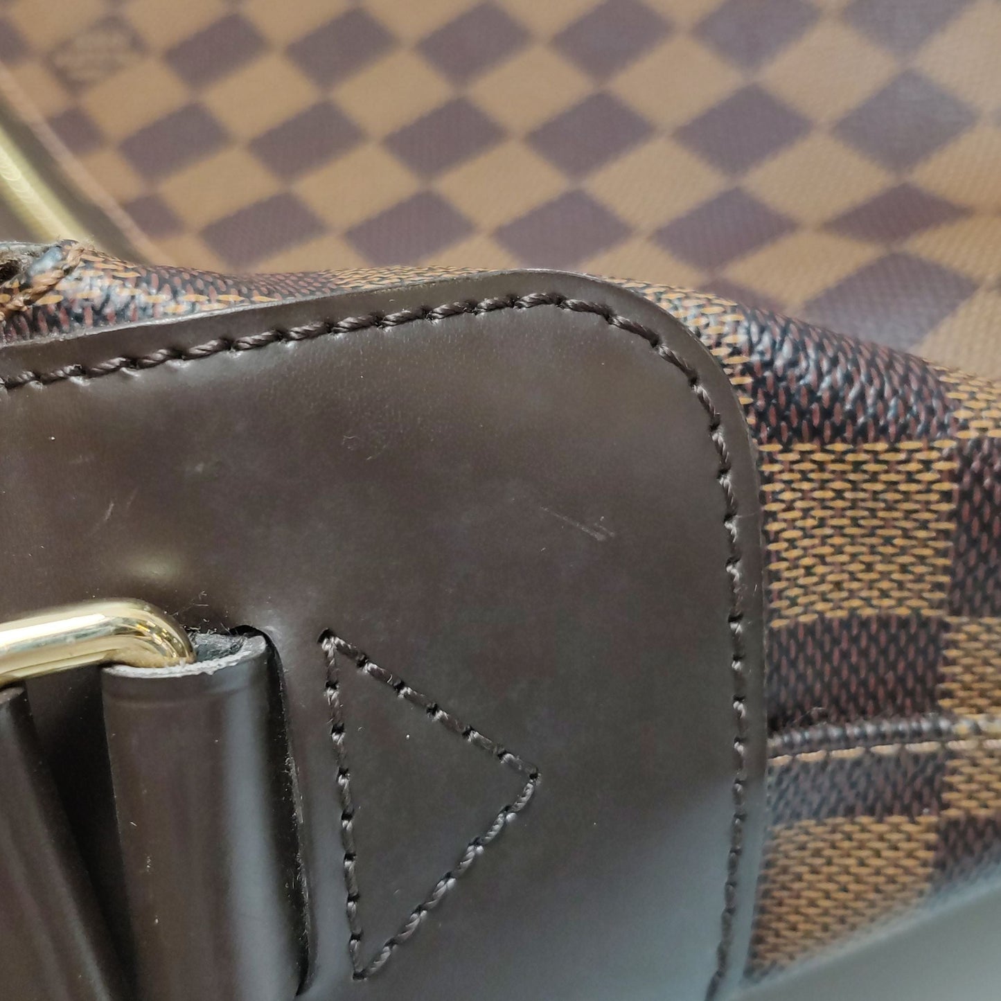 Preloved GLM-Spencer Checkerboard Crossbody Shoulder Bag 250513781190080
