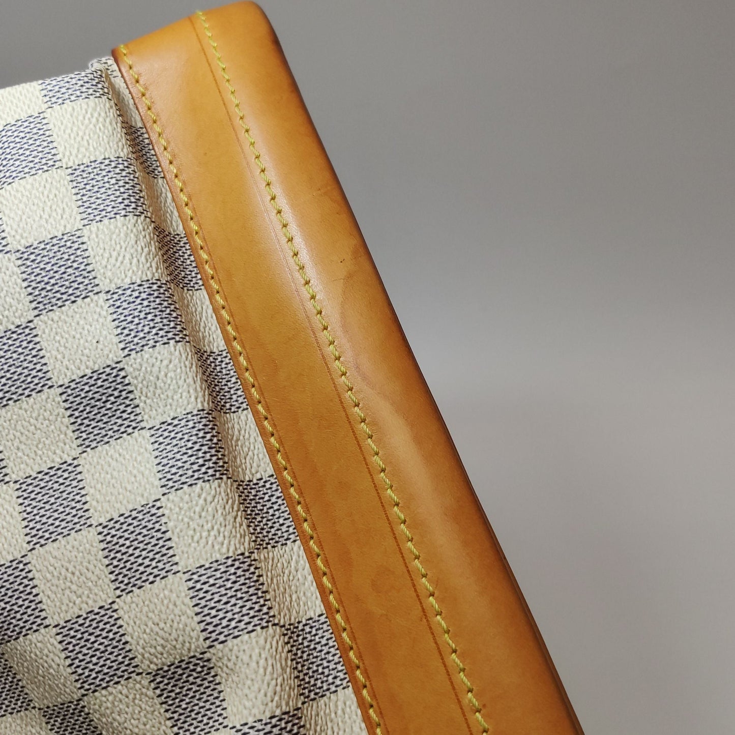 Preloved GLM-NOE Large Checkered Drawstring Shoulder Bag 250510781186475
