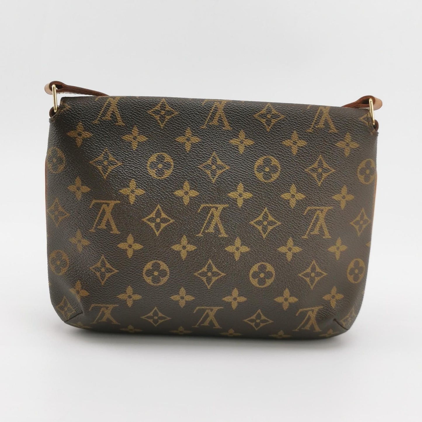 Preloved GLM-Musette Wang Fei Bag Monogram Print Flap Shoulder Bag 250506781181295