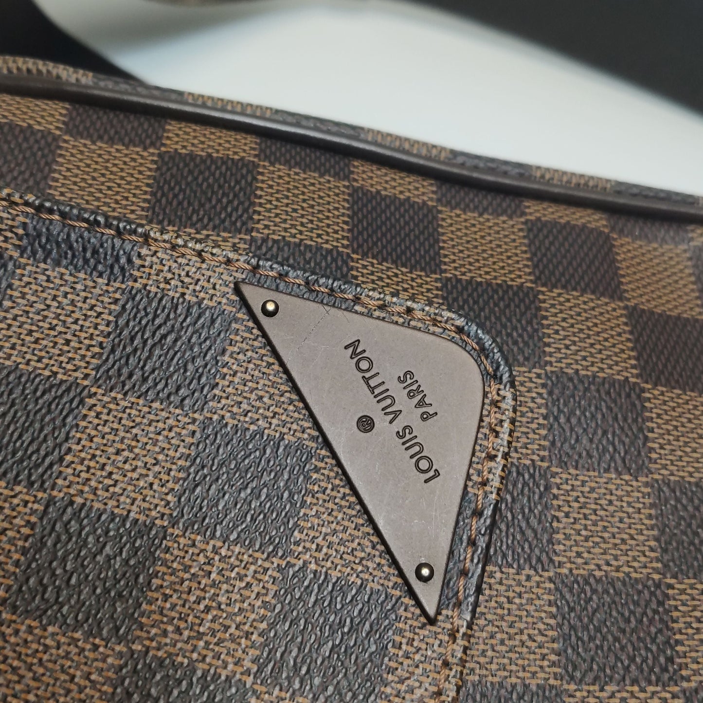 Preloved GLM-Shelton Checkerboard Crossbody Shoulder Bag 250510781185784