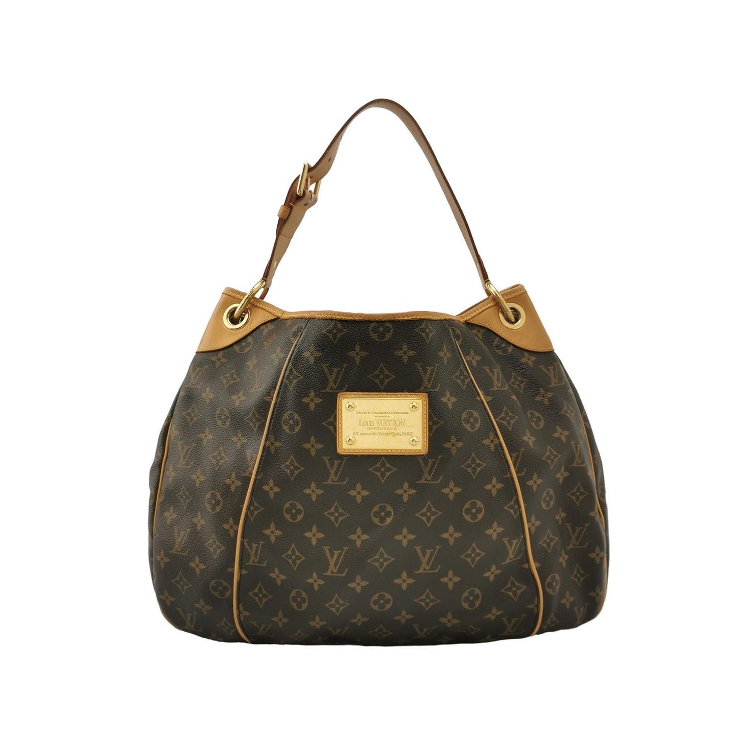 Preloved GLM-Galliera Large Monogram Print Shoulder Bag 250511781187970