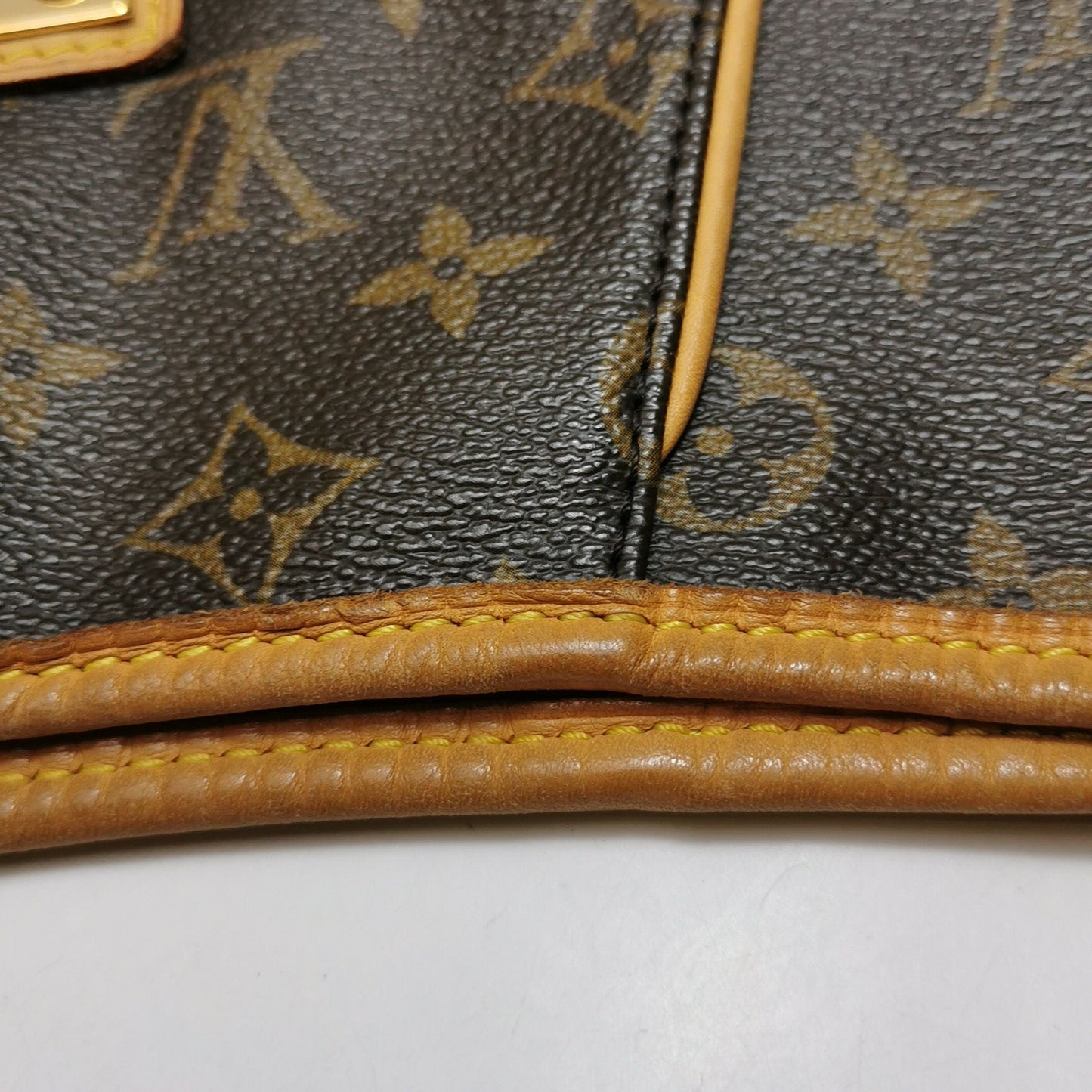 Preloved GLM-Galliera Large Monogram Print Shoulder Bag 250511781187970