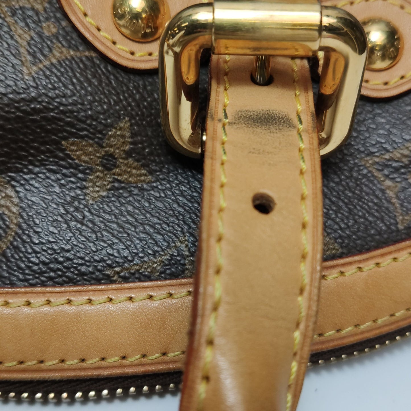 Preloved GLM-Tivoli GM Monogram Canvas Shoulder Bag 250511781187451
