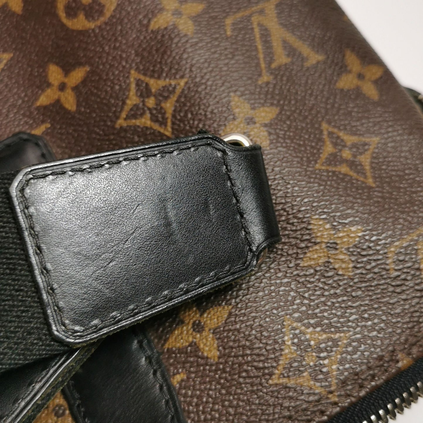 Preloved GLM-Kitan Leather Monogram Tote Shoulder Bag 250510781186368