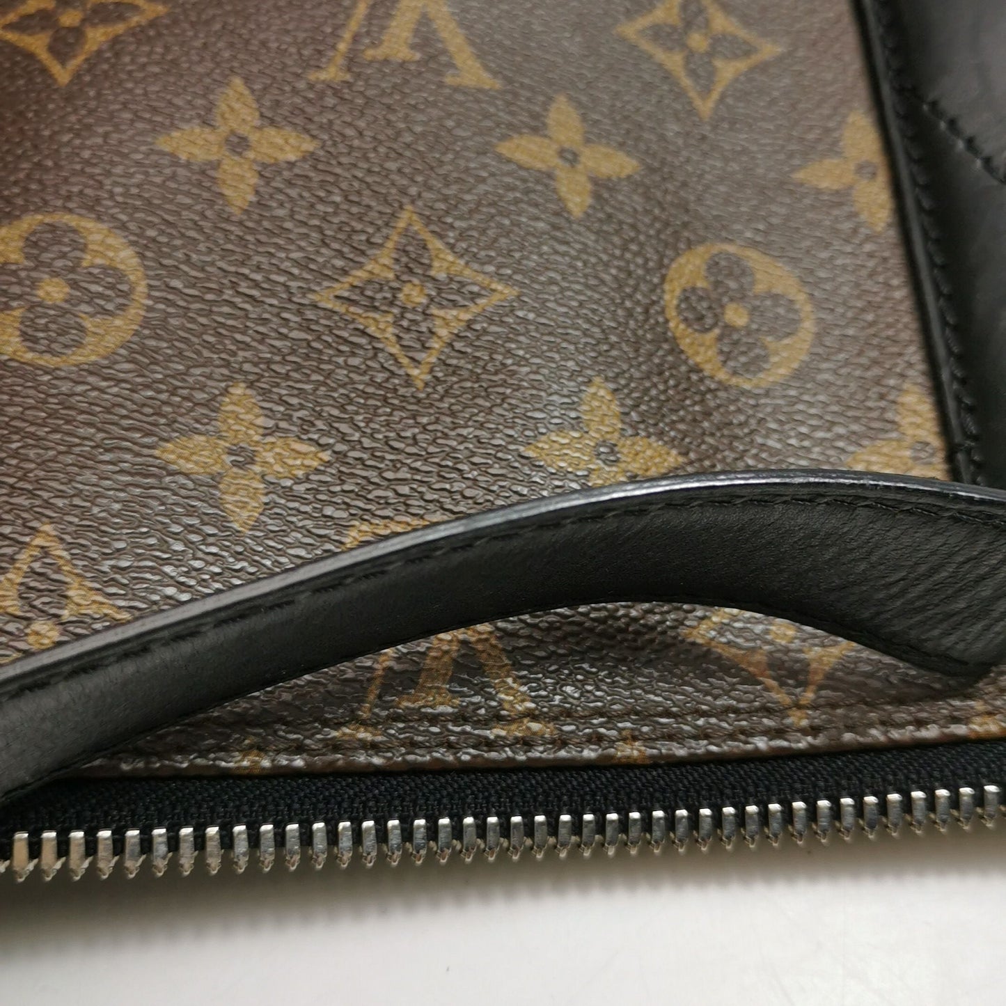 Preloved GLM-Kitan Leather Monogram Tote Shoulder Bag 250510781186368