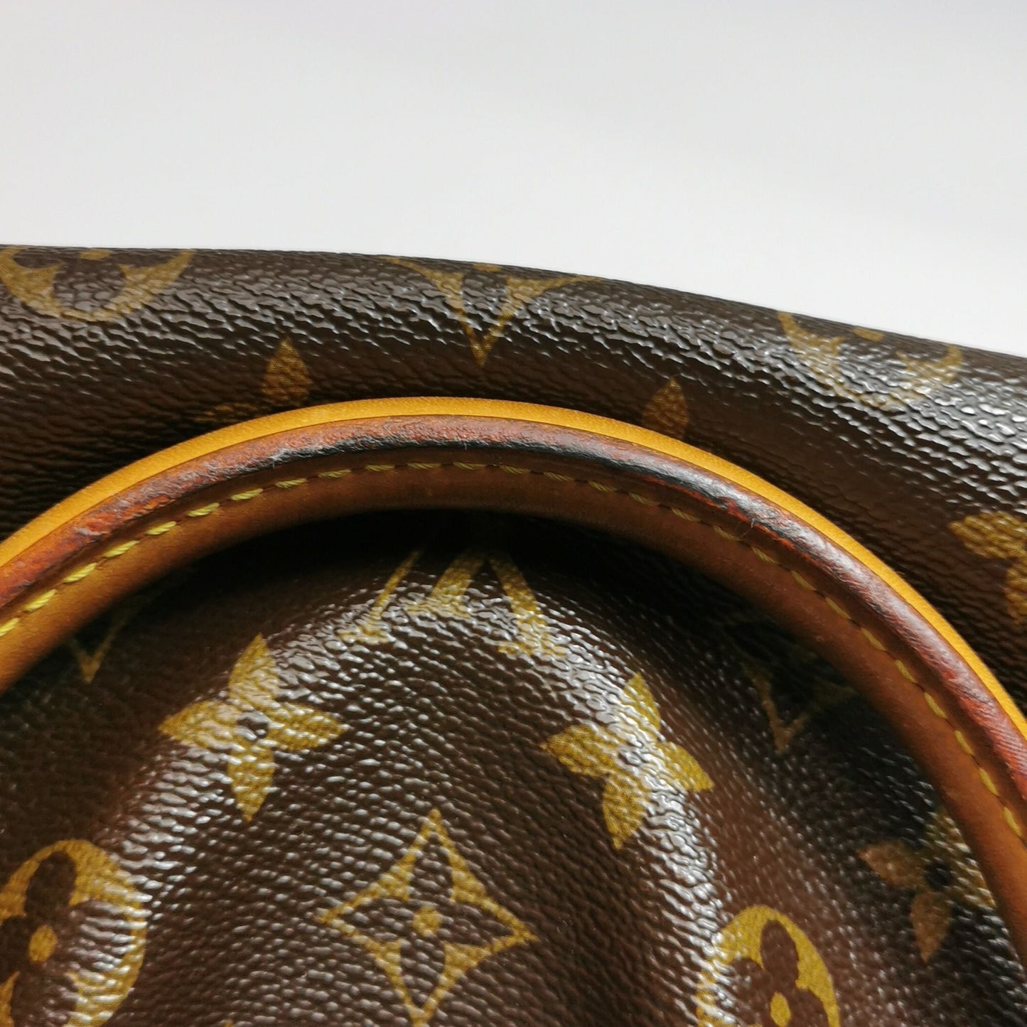 Preloved GLM-Tivoli PM Monogram Canvas Pleated Handbag 250508781183649