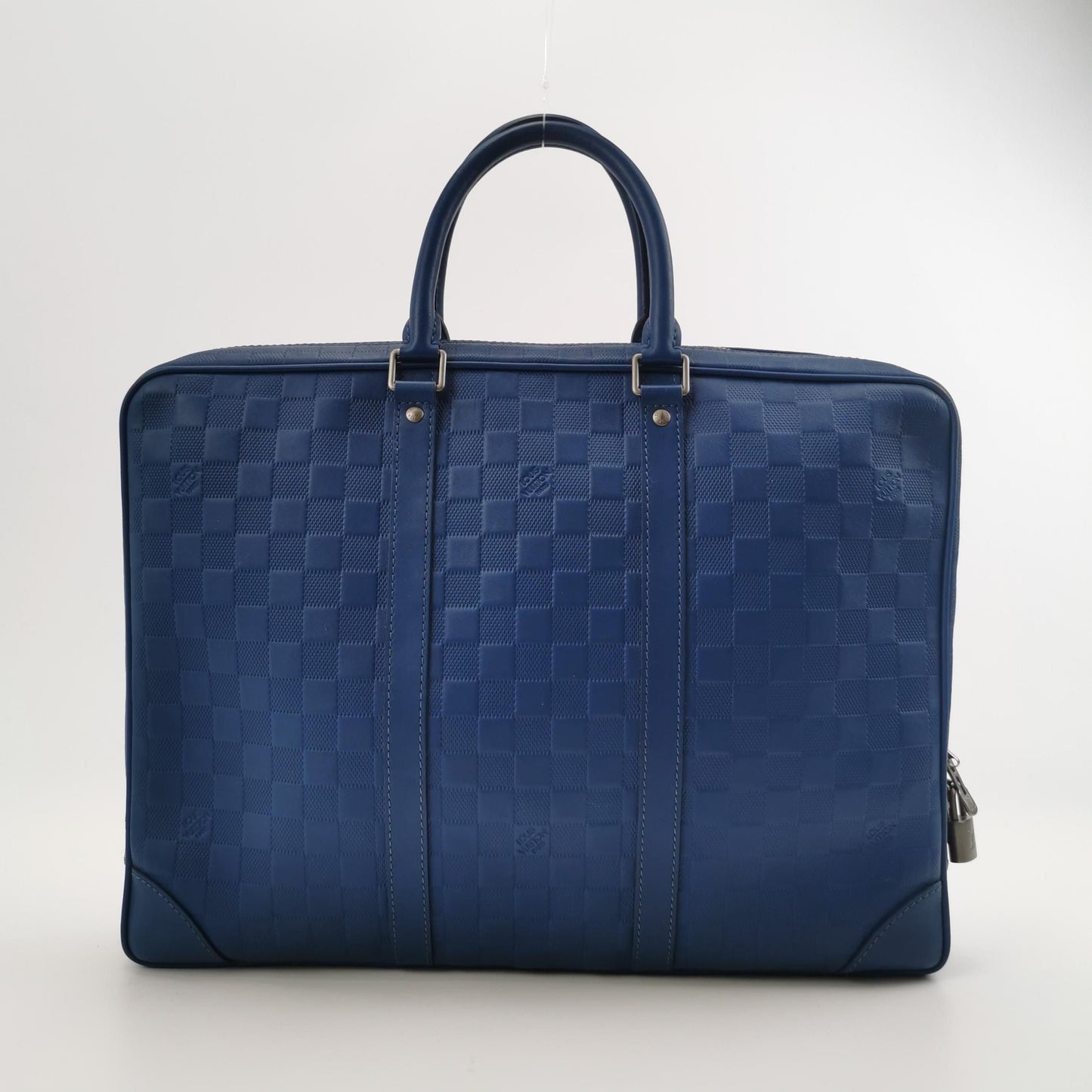 Preloved GLM-Damier Ebene Canvas Handbag 250509781184361