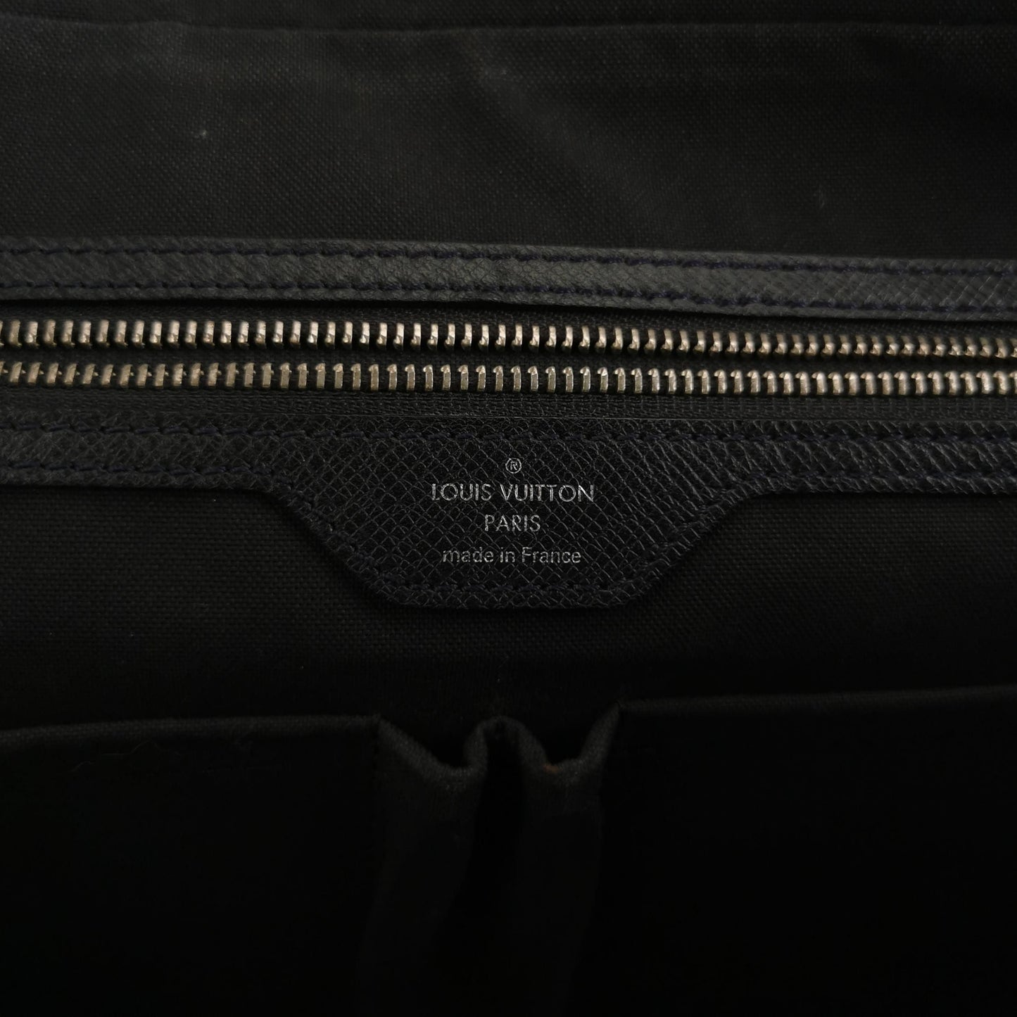 Preloved GLM-Robusto Leather Solid Metal Lock Briefcase Handbag 250508781182880