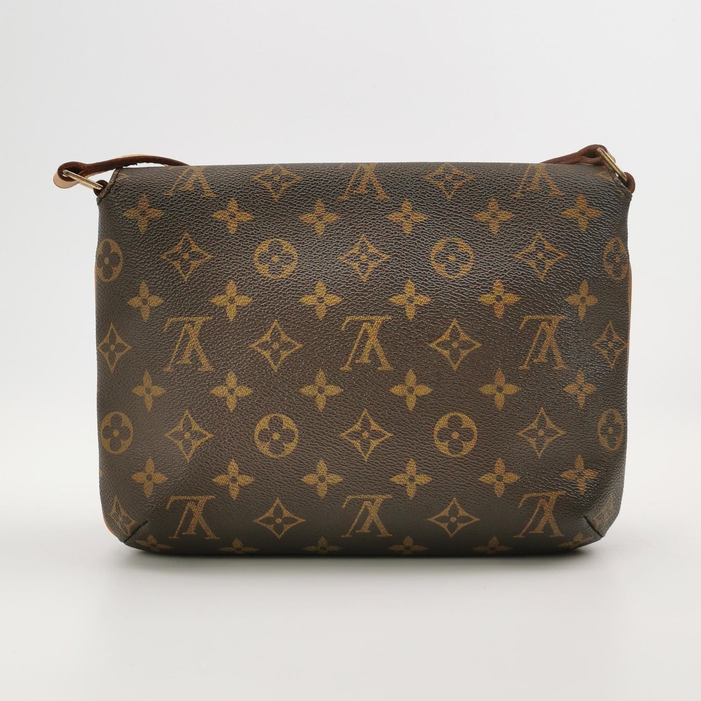 Preloved GLM-Musette Wang Fei Bag Monogram Print Flap Shoulder Bag 250507781182245
