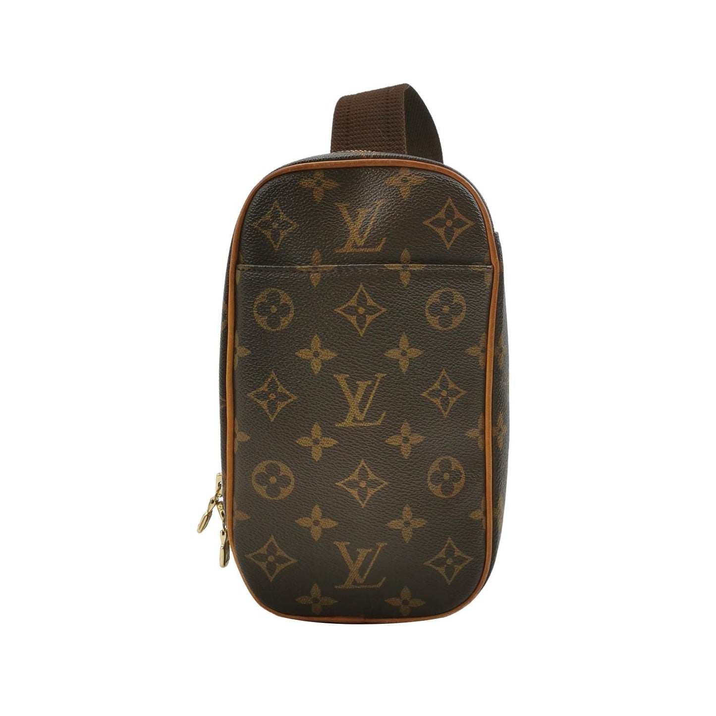 Preloved GLM-Gange Monogram Print Waist Bag Chest Bag 250508781182801