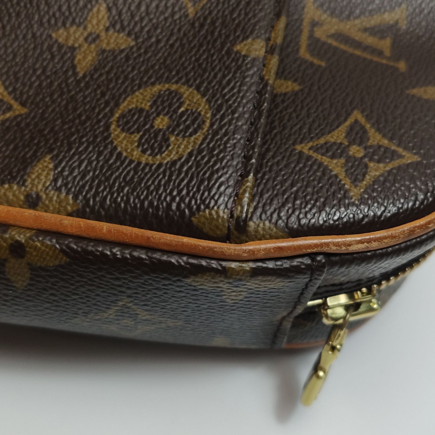 Preloved GLM-Gange Monogram Print Waist Bag Chest Bag 250508781182801