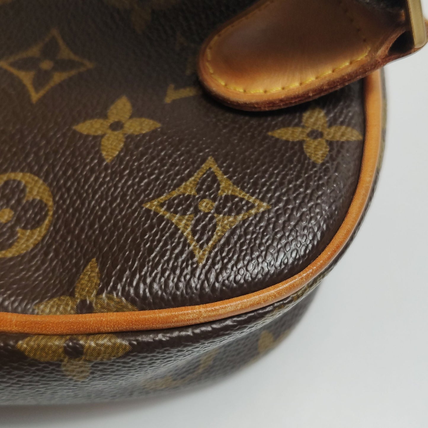 Preloved GLM-Gange Monogram Print Waist Bag Chest Bag 250508781182801