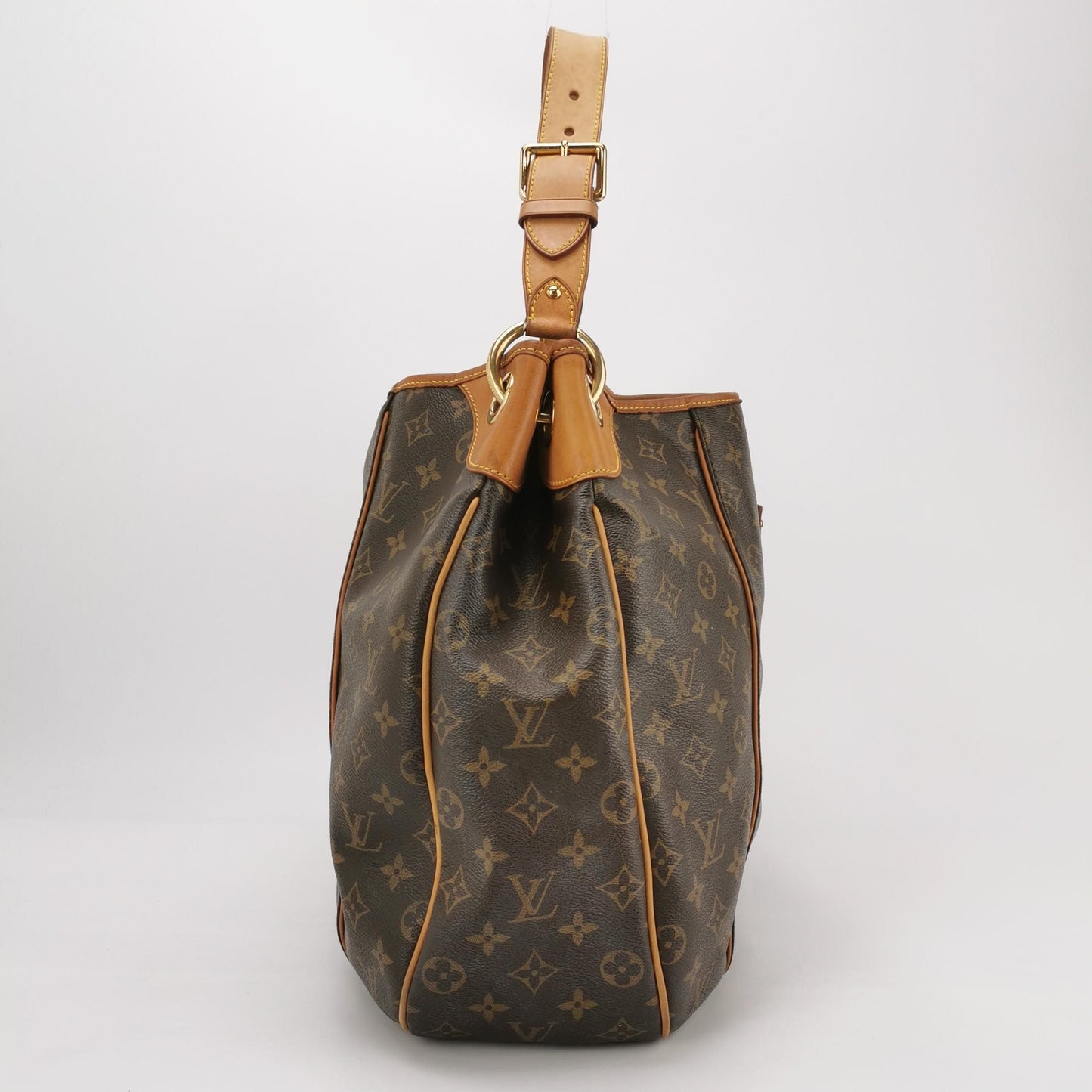Preloved GLM-Galliera Large Monogram Canvas Pumpkin Shoulder Bag 250507781181960