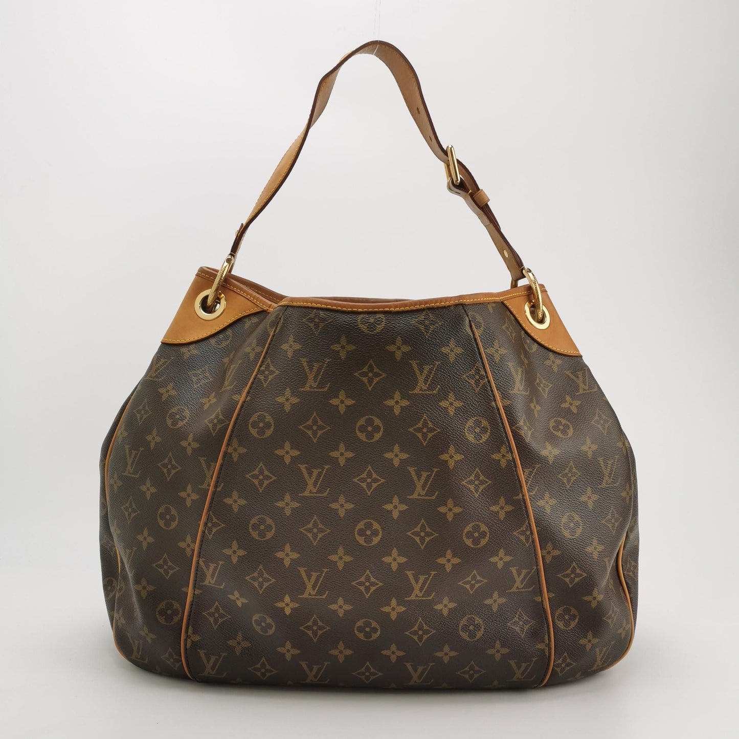 Preloved GLM-Galliera Large Monogram Canvas Pumpkin Shoulder Bag 250507781181960