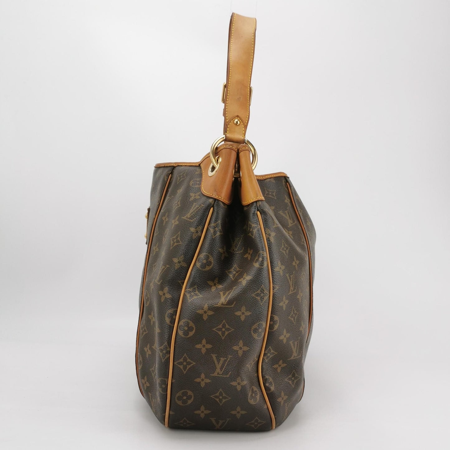 Preloved GLM-Galliera Large Monogram Canvas Pumpkin Shoulder Bag 250507781181960