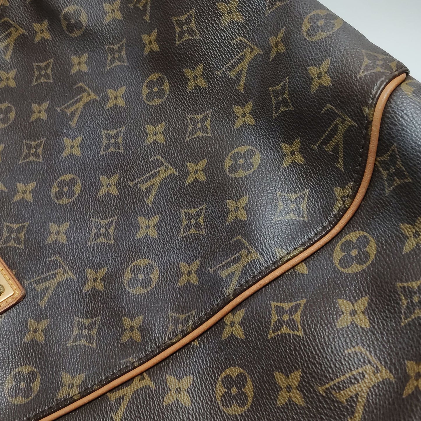 Preloved GLM-Galliera Large Monogram Canvas Pumpkin Shoulder Bag 250507781181960