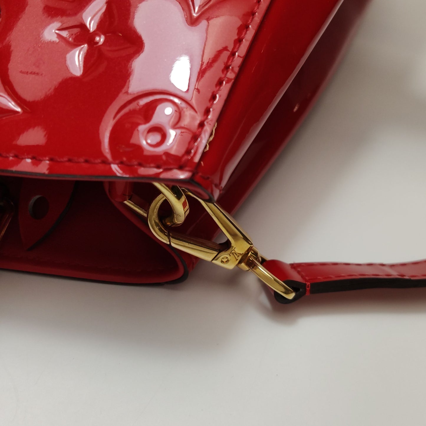 Preloved GLM-Montaigne MM Empreinte Leather Shoulder Bag 250506781180908