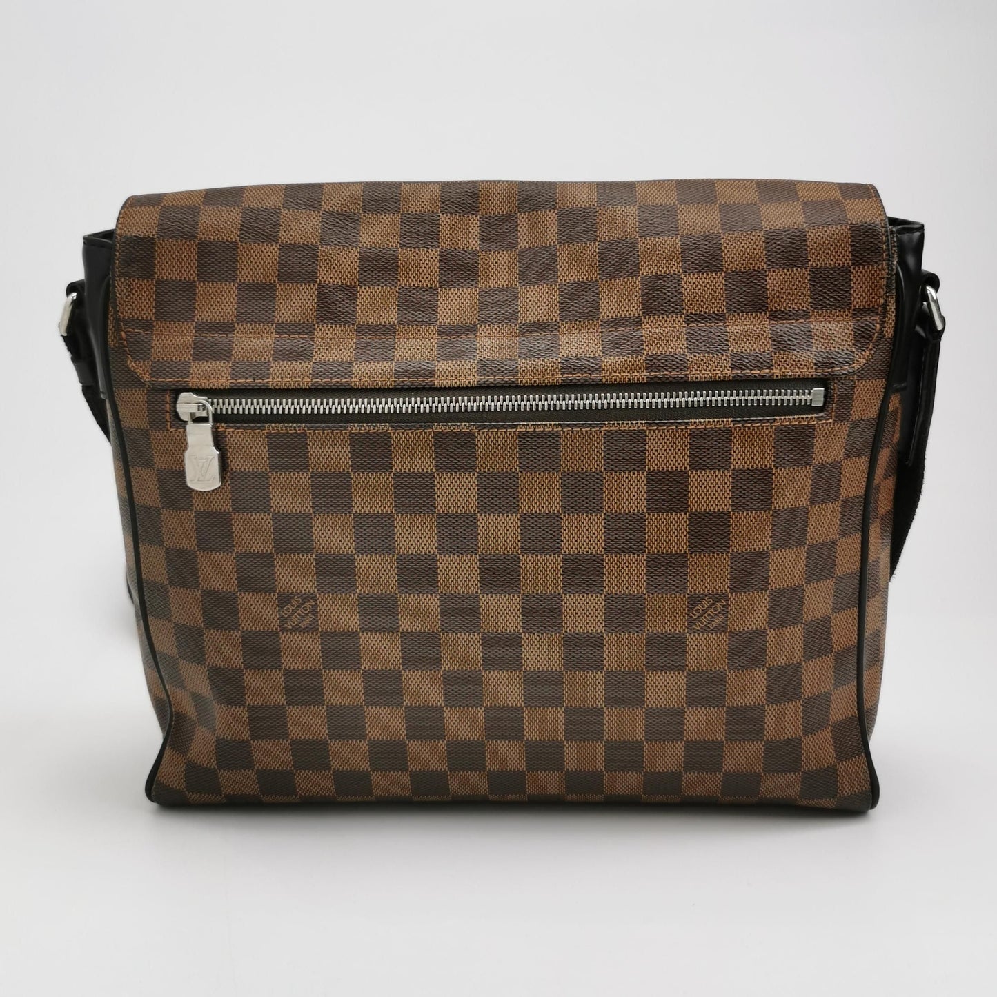Preloved GLM-Checkered Flap Crossbody Shoulder Bag 250505781179531