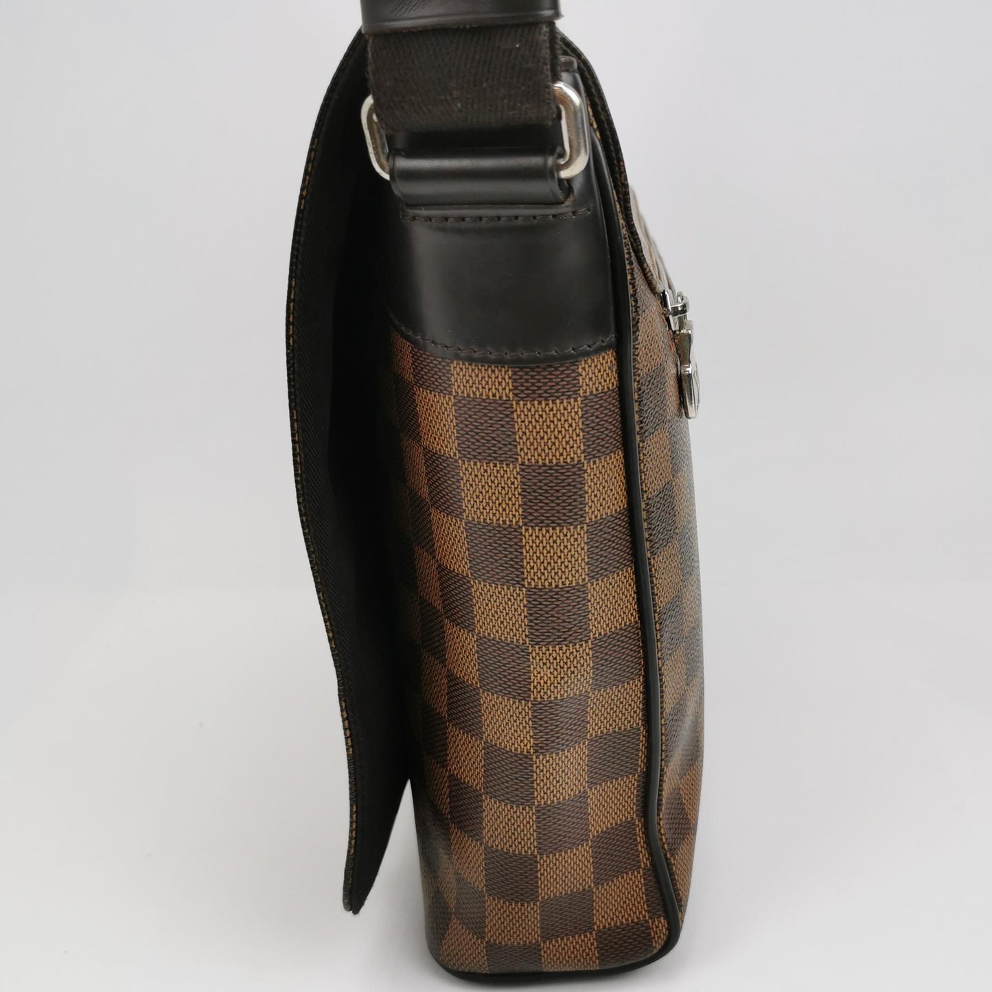Preloved GLM-Checkered Flap Crossbody Shoulder Bag 250505781179531