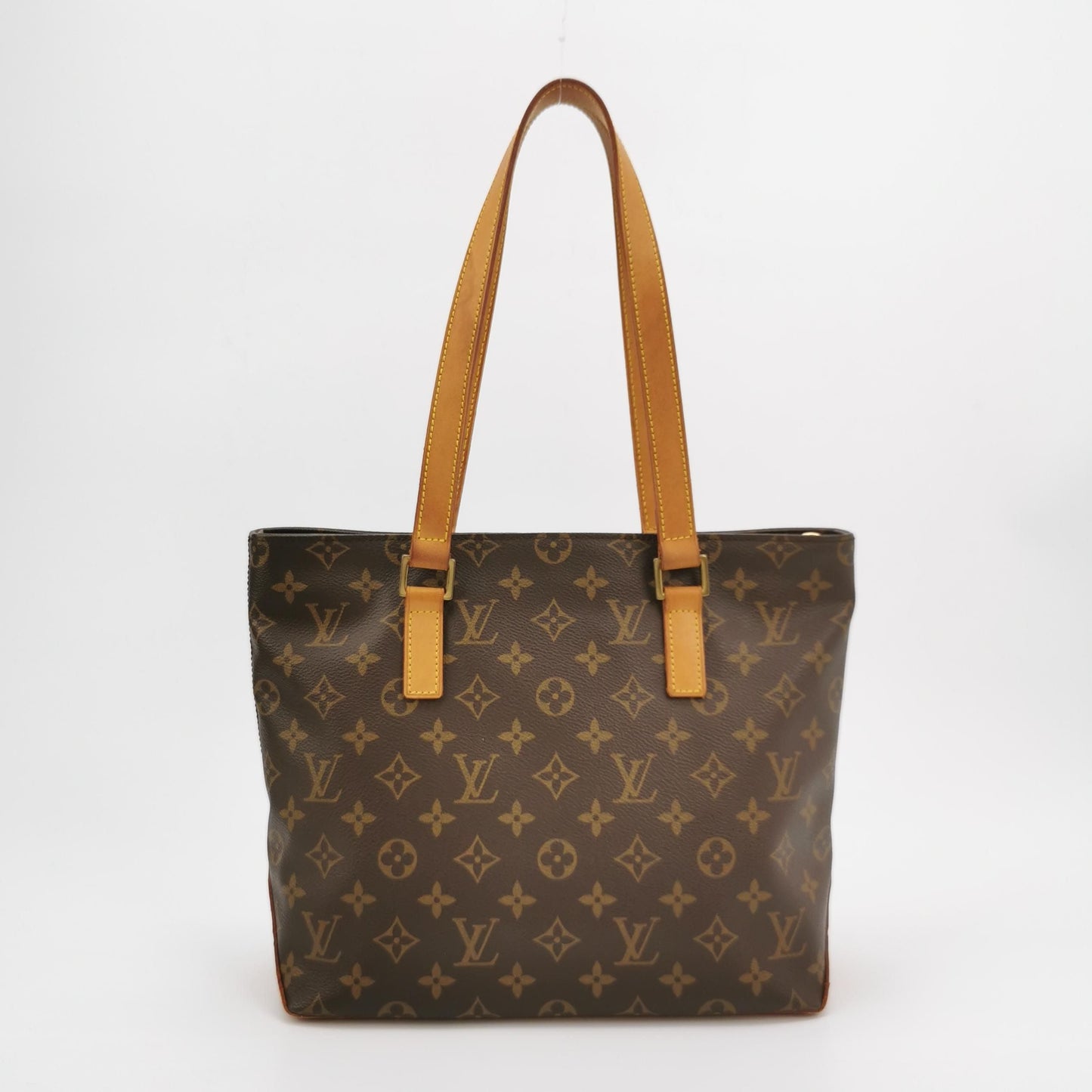 Preloved GLM-Cabas Piano Small Monogram Canvas and Leather Tote Bag 250506781180213