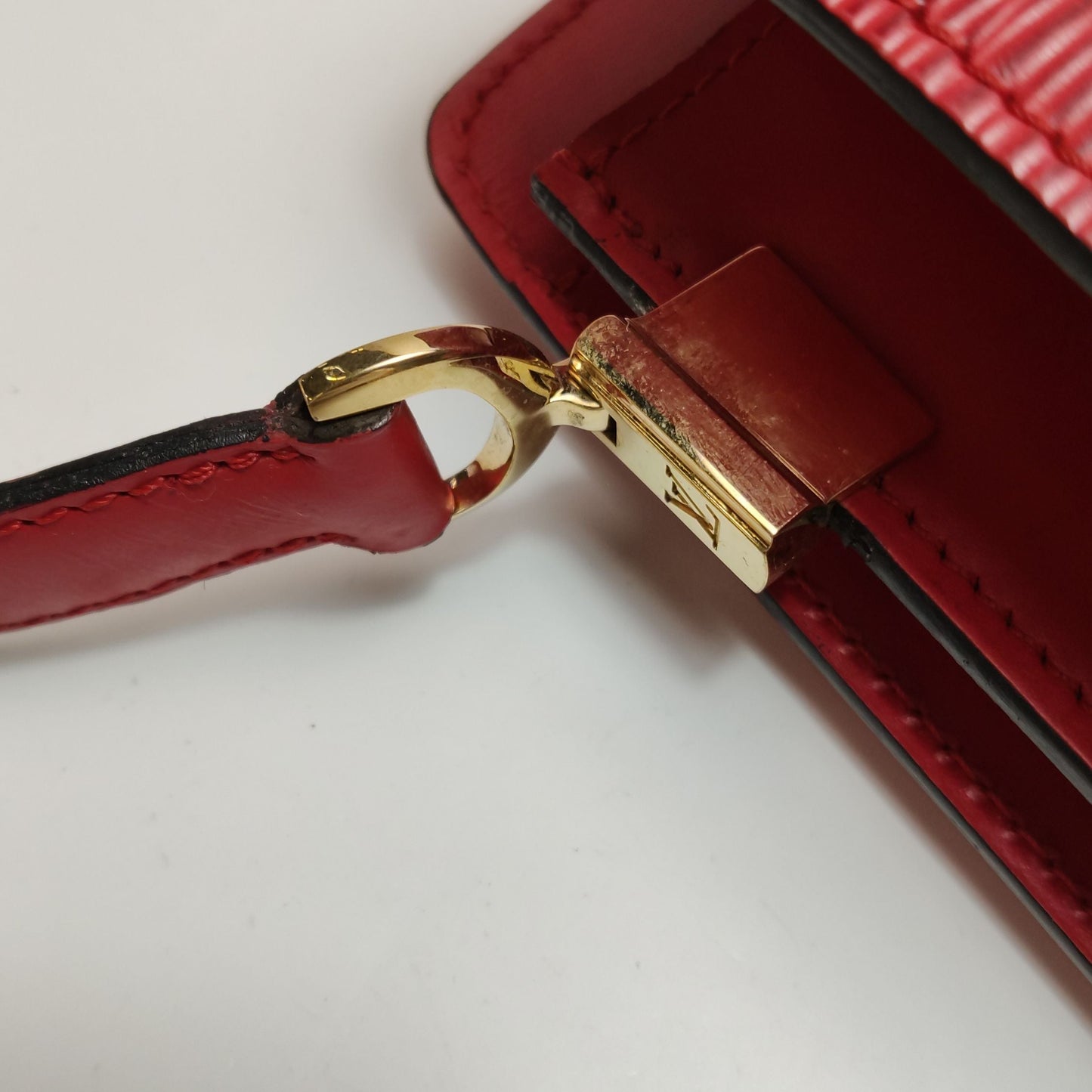 Preloved GLM-Cluny Epi Leather Satchel 250504781178251