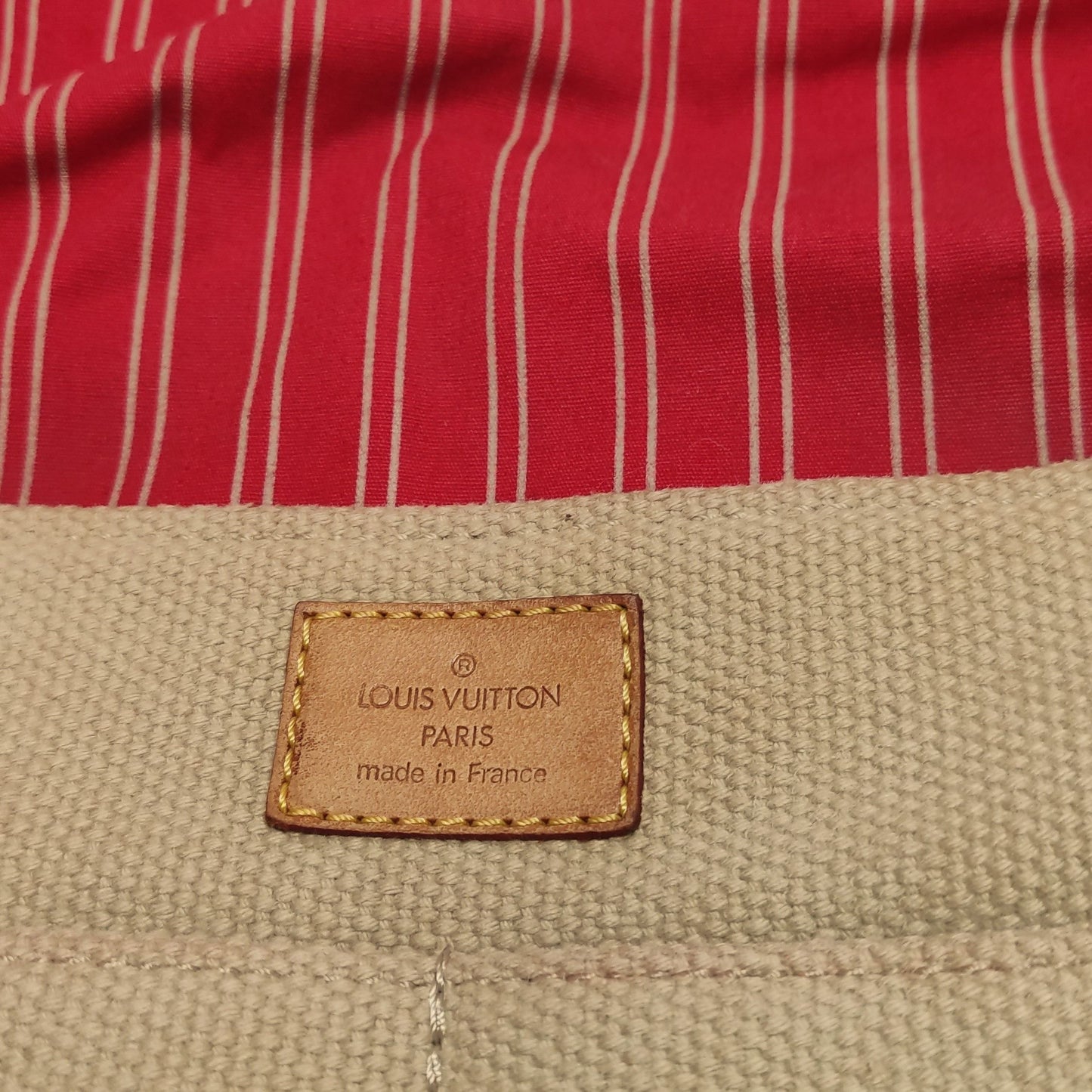 Preloved GLM-Antigua Canvas Mixed Color Studded Metal Logo Crossbody Shoulder Bag 250503781177061