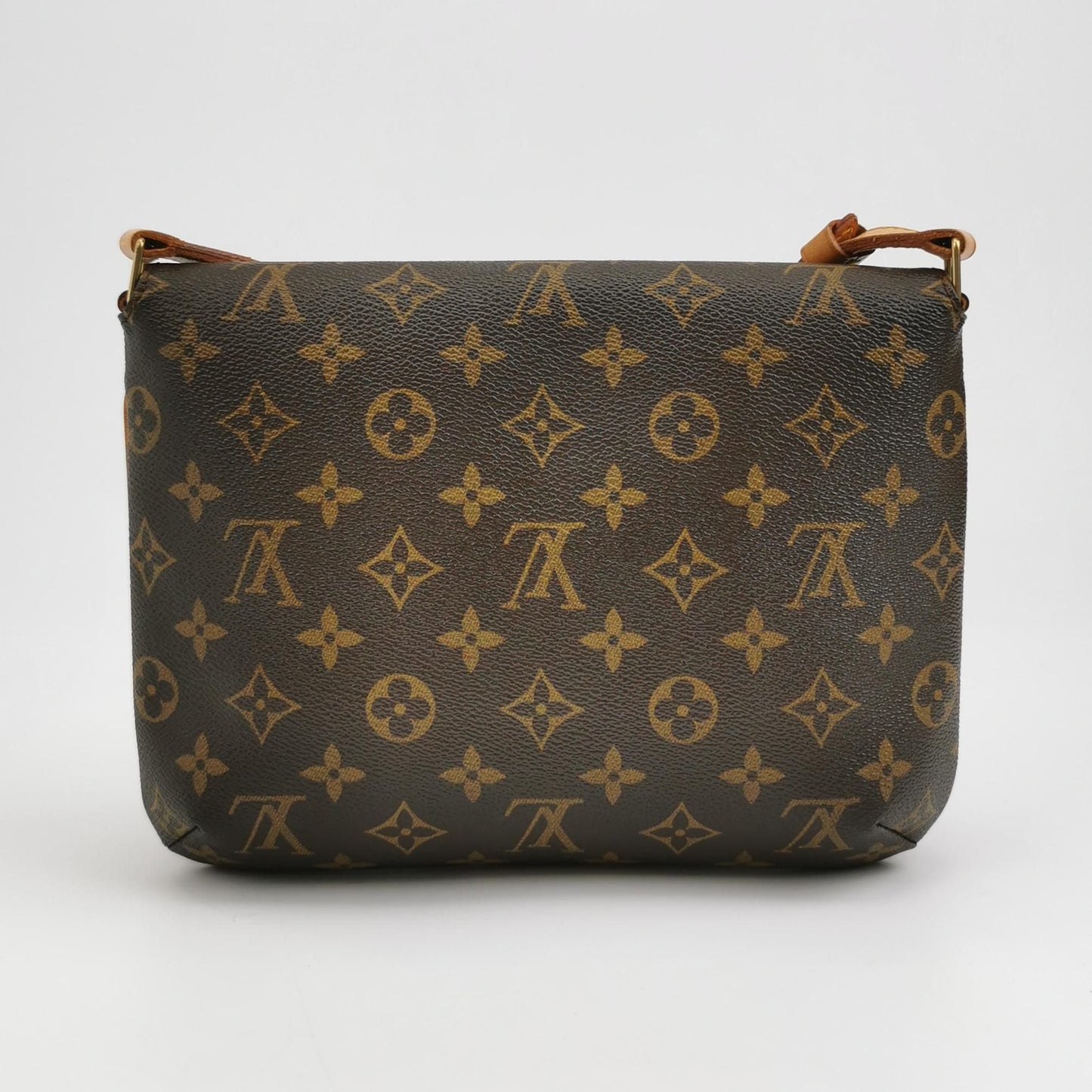 Preloved GLM-Musette Wang Fei Bag Monogram Print Flap  Shoulder Bag 057850400210
