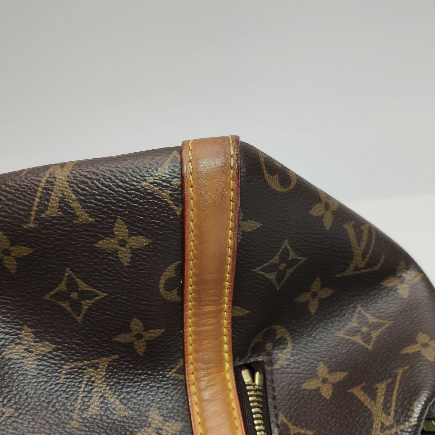 Preloved GLM-Marais Monogram Print Pentagonal Shoulder Bag 250221781074140