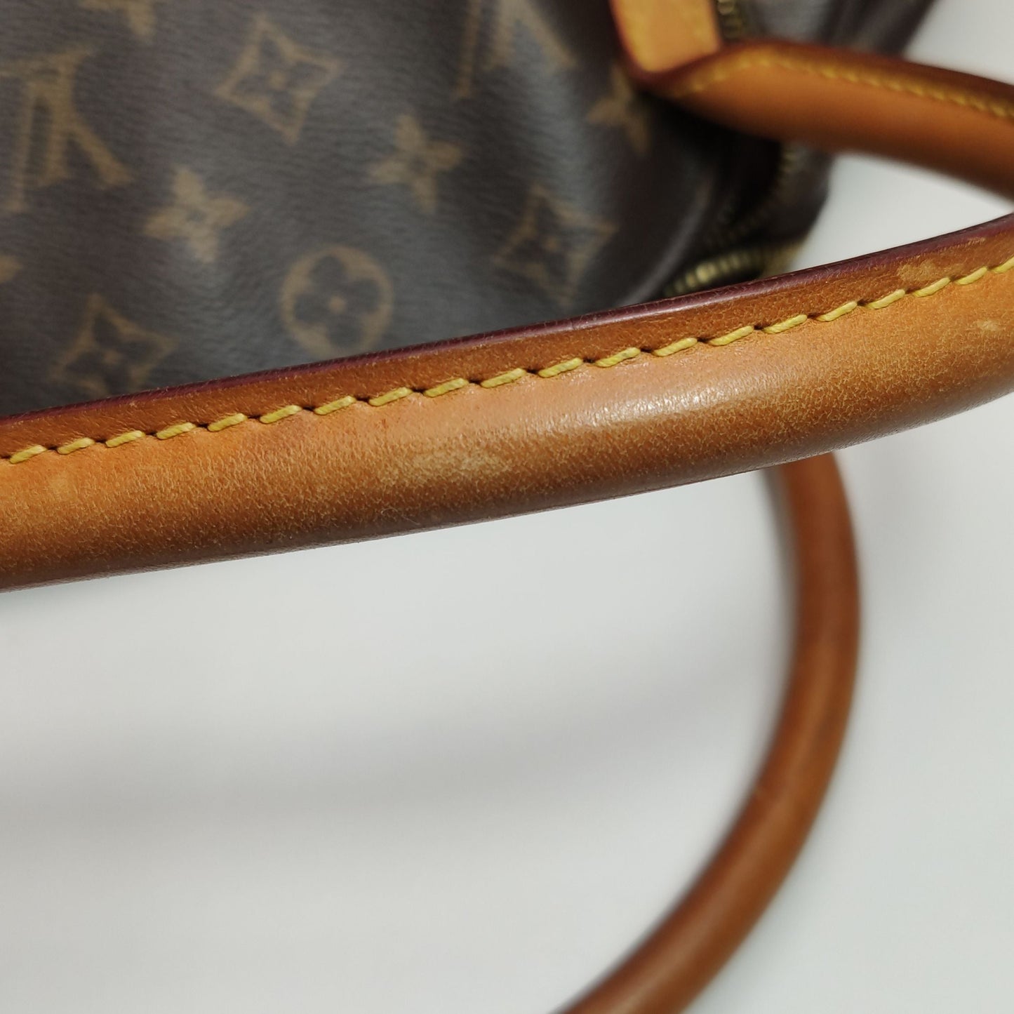Preloved GLM-Marais Monogram Print Pentagonal Shoulder Bag 250221781074140
