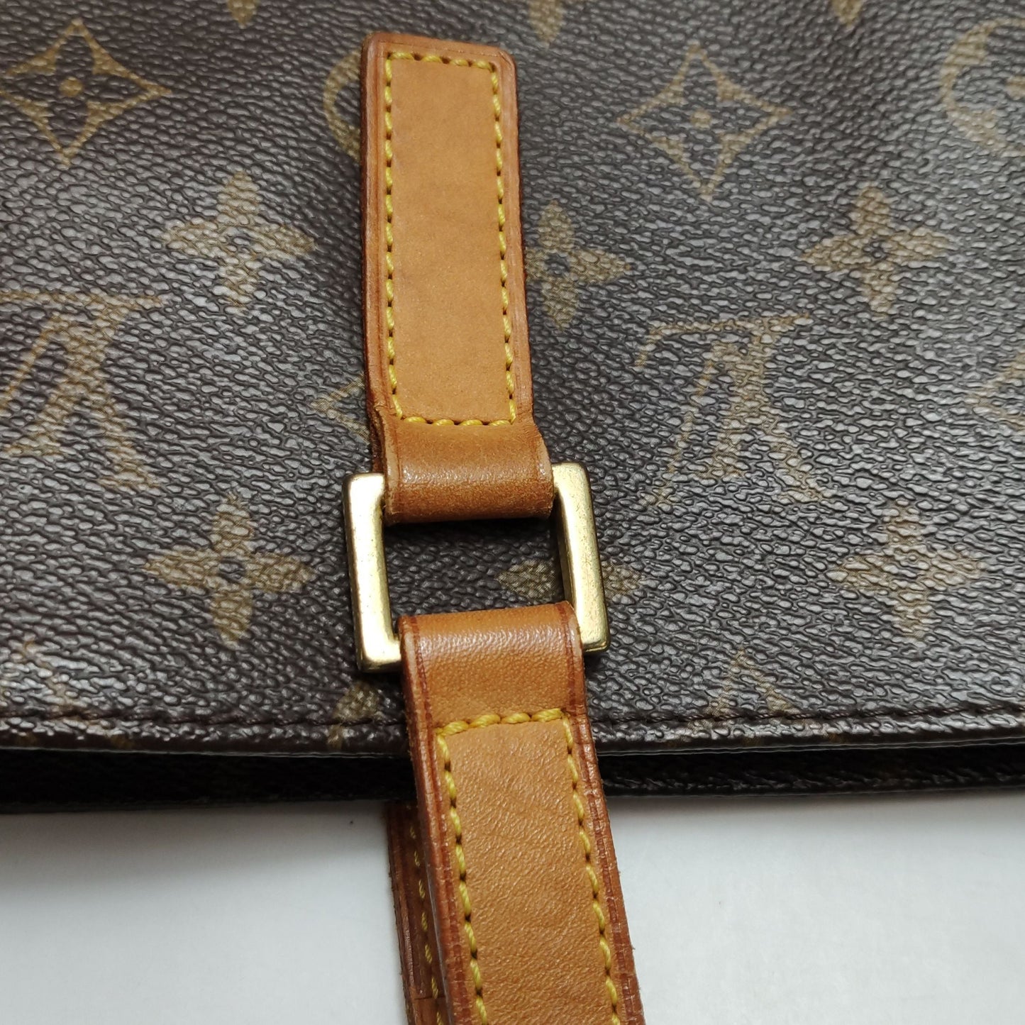 Preloved GLM-Vivian Large Monogram Open Top Shoulder Bag 250430781172322