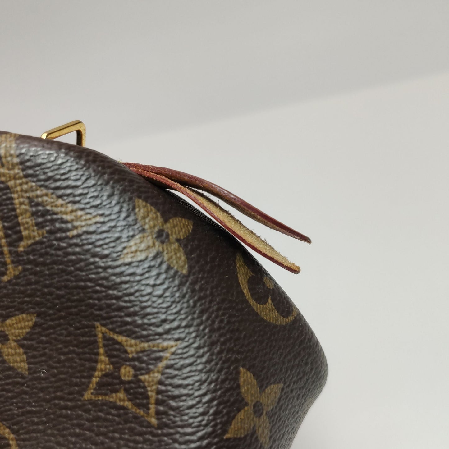 Preloved GLM-Marais Monogram Print Pentagonal Shoulder Bag 250221781074140