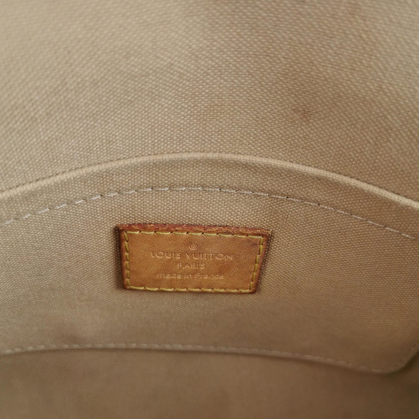 Preloved GLM-Favorite MM Damier Ebene Canvas Shoulder Bag 250429781170961