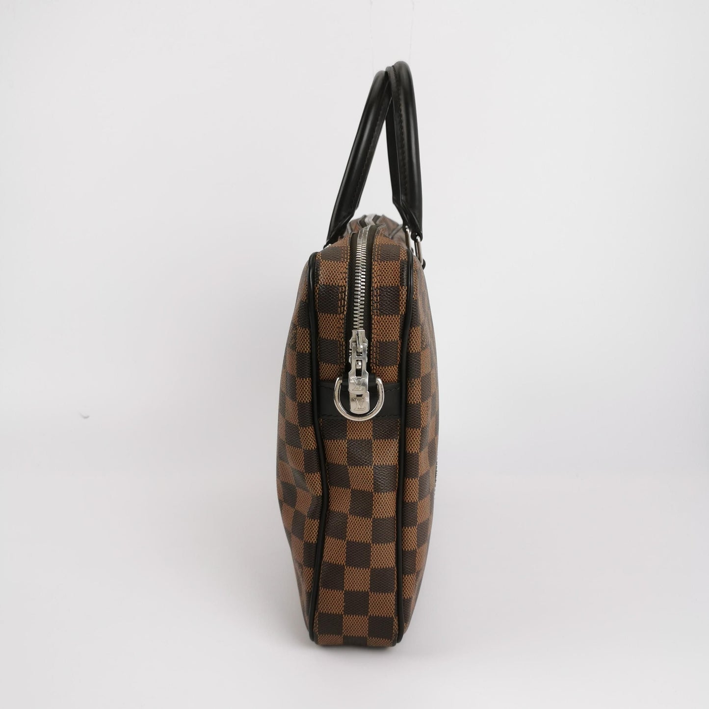 Preloved GLM-Porte-Documents Voyage Leather Checkerboard Handbag 250429781170860