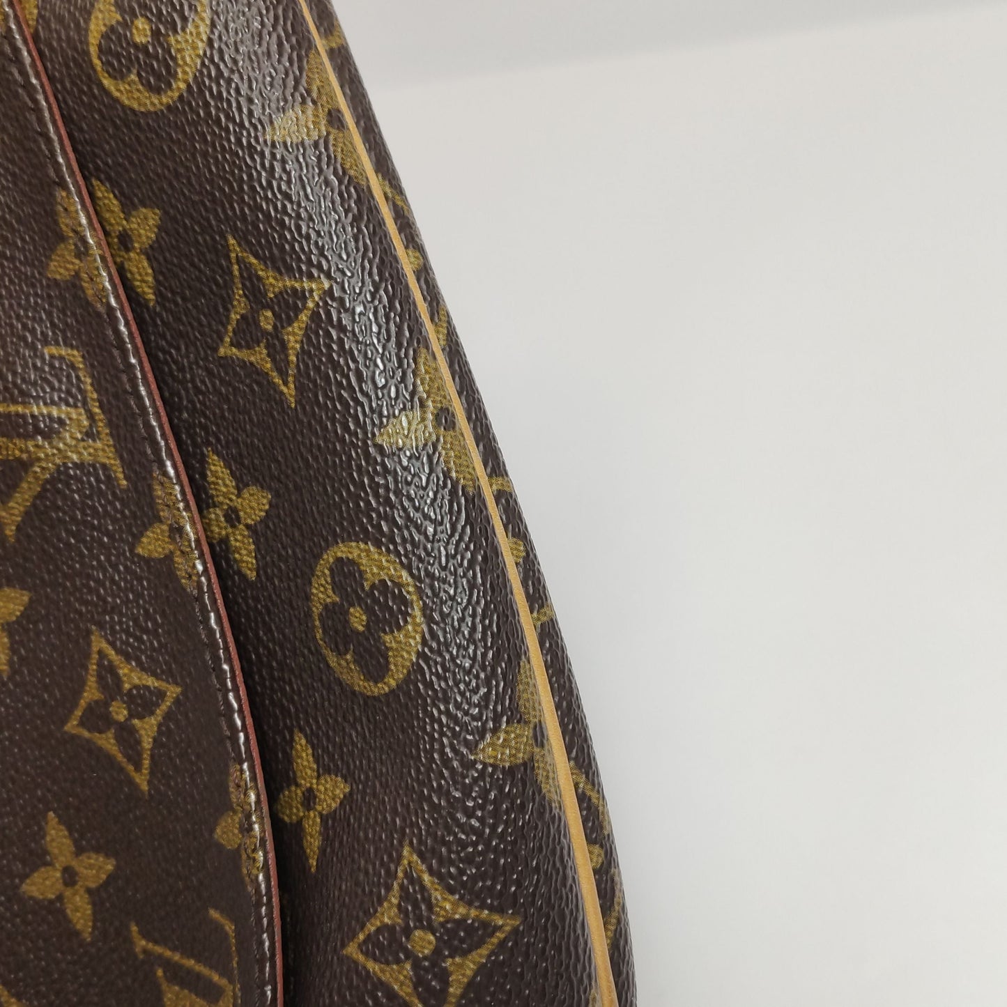 Preloved GLM-Musette Bag Monogram Print Flap Shoulder Bag 250429781170534