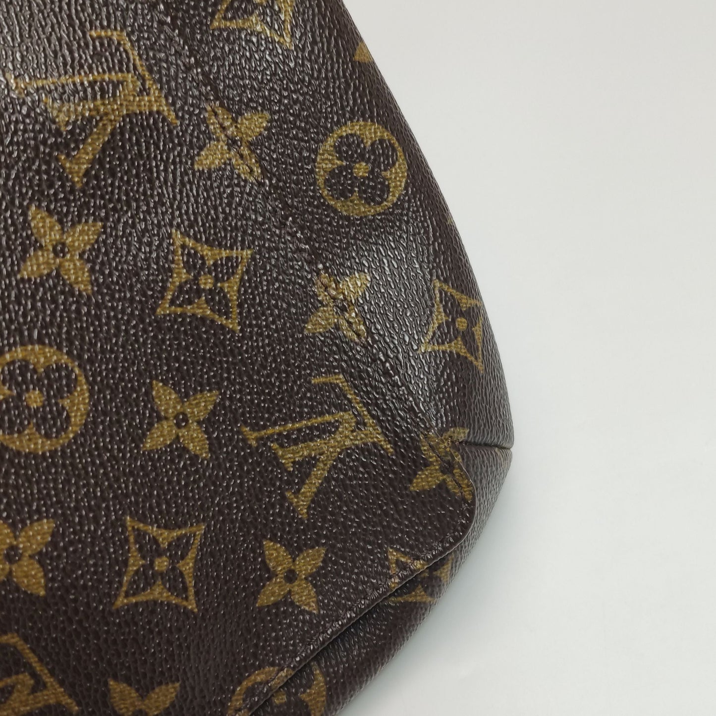 Preloved GLM-Musette Bag Monogram Print Flap Shoulder Bag 250429781170534