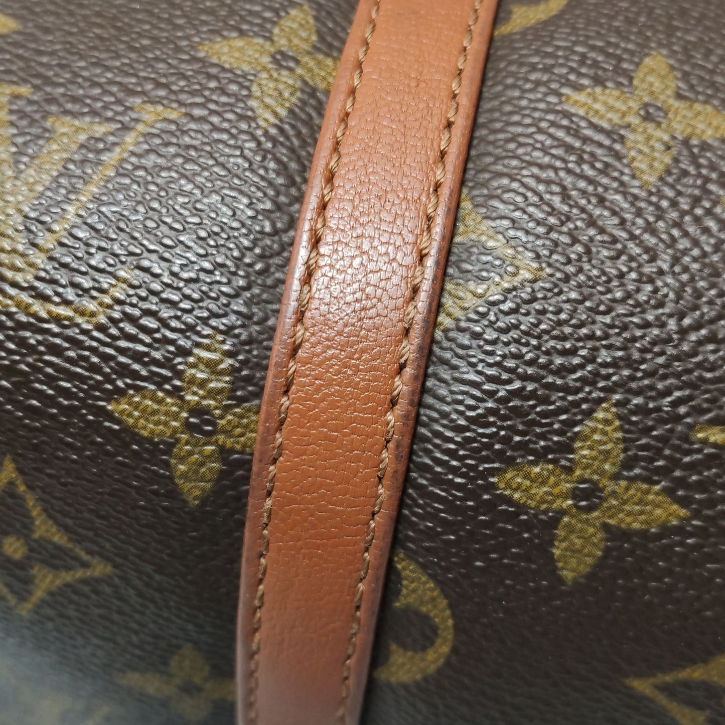 Preloved GLM-Papillon Large Lambskin Monogram Print  Cylinder Handbag 250429781170530