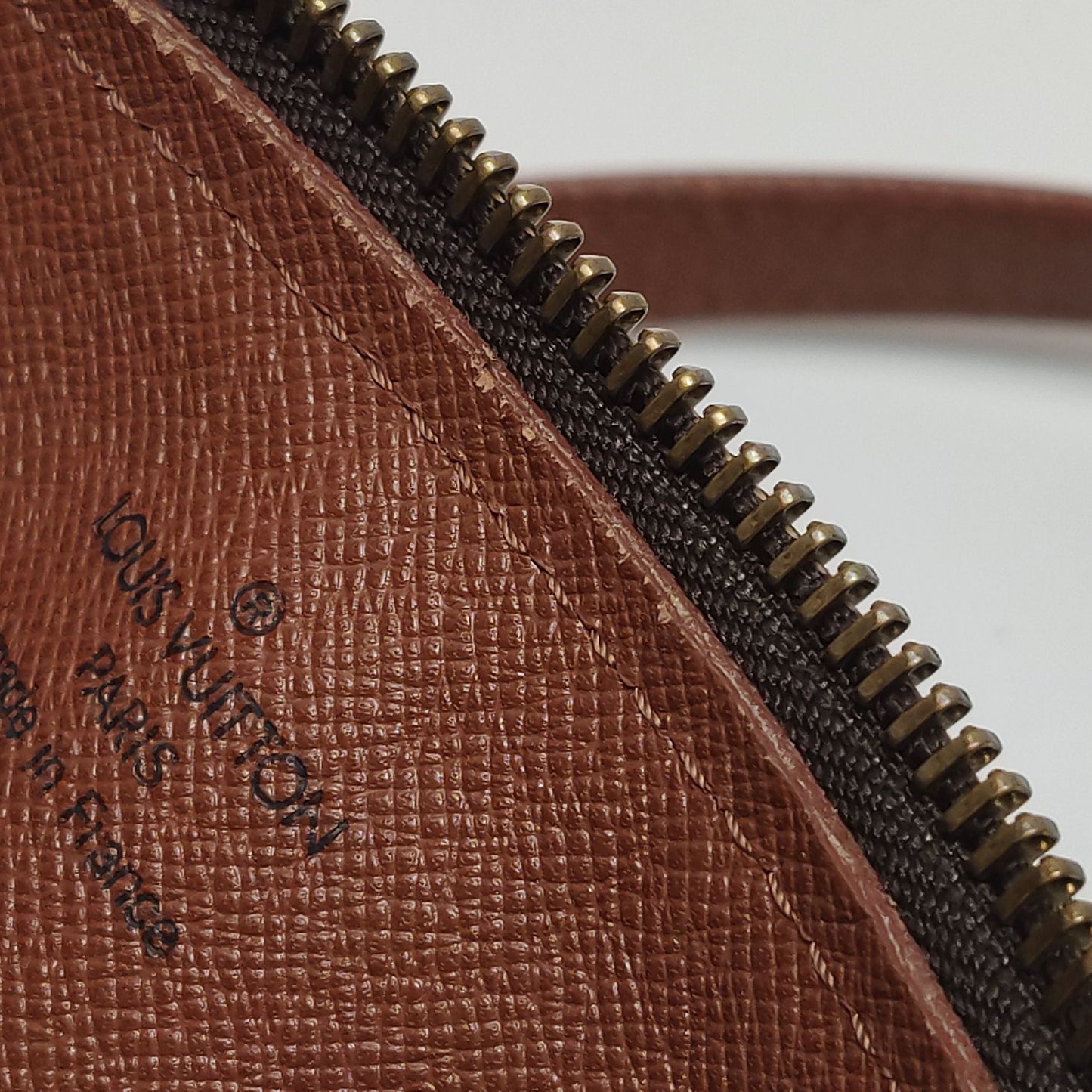 Preloved GLM-Papillon Medium Monogram Canvas  Round Bag Handbag 250425781165075