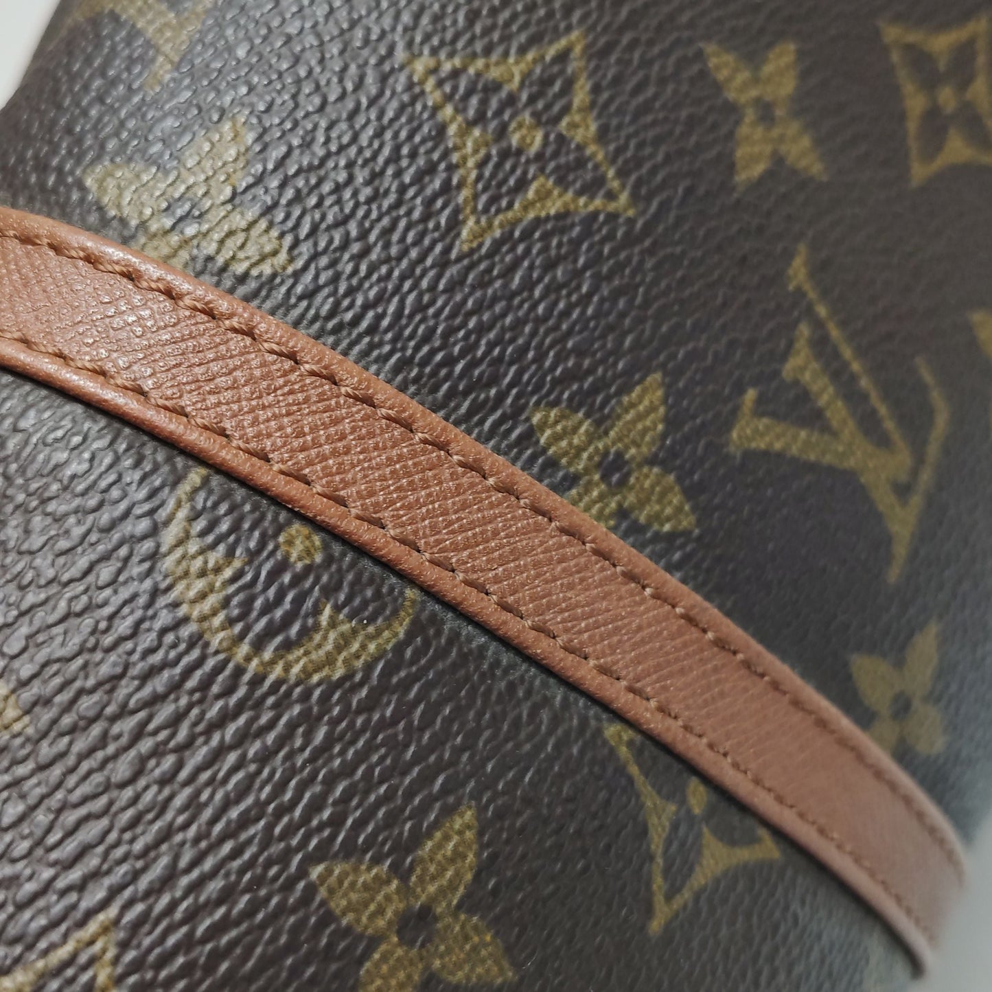 Preloved GLM-Papillon Medium Monogram Canvas  Round Bag Handbag 250425781165075