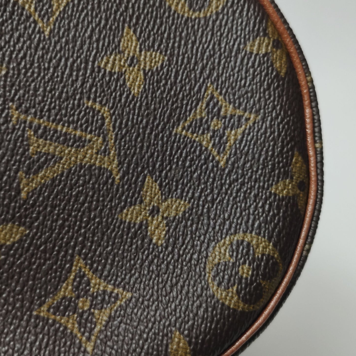 Preloved GLM-Papillon Medium Monogram Canvas  Round Bag Handbag 250425781165075