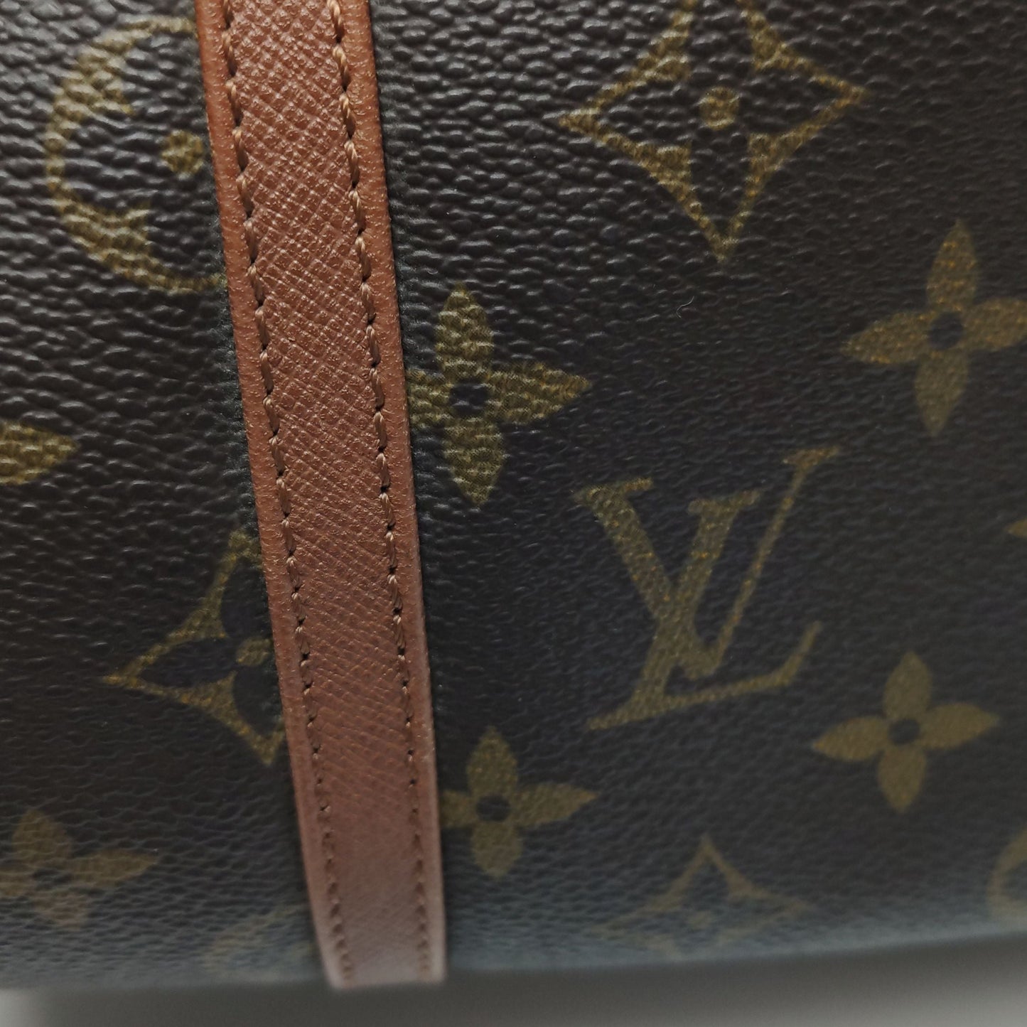 Preloved GLM-Papillon Medium Monogram Canvas  Round Bag Handbag 250425781165075
