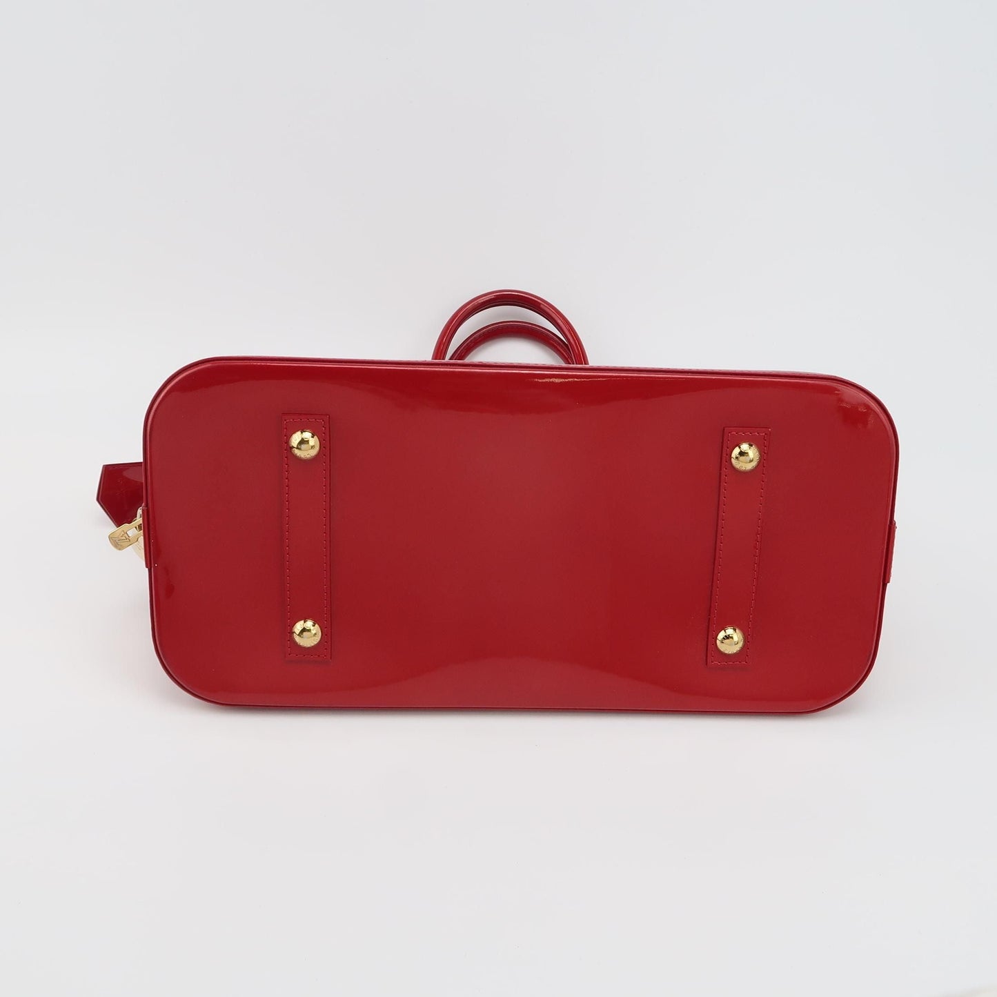 Preloved GLM-Alma Large Patent Monogram Shell Handbag 047852900974