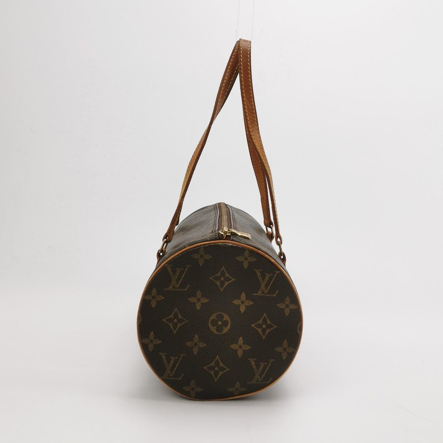 Preloved GLM-Papillon Large Monogram Canvas Cylinder Bag 250429781170528