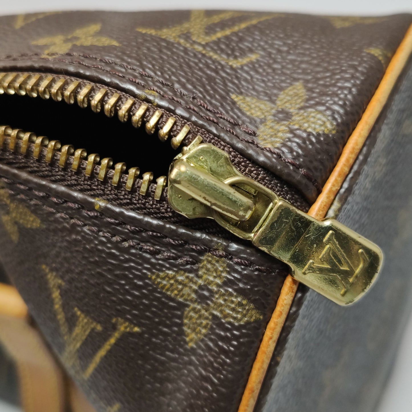 Preloved GLM-Papillon Large Monogram Canvas Cylinder Bag 250429781170528