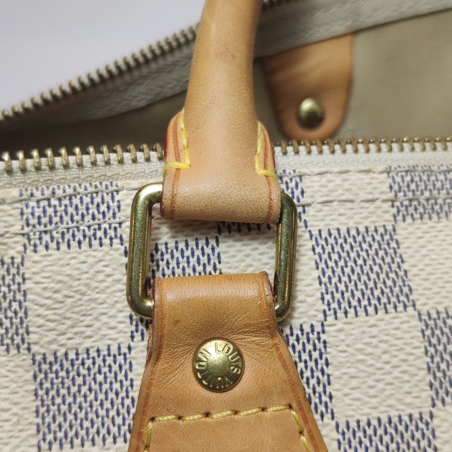 Preloved GLM-Speedy 35 Damier Canvas Boston Bag 047852900652