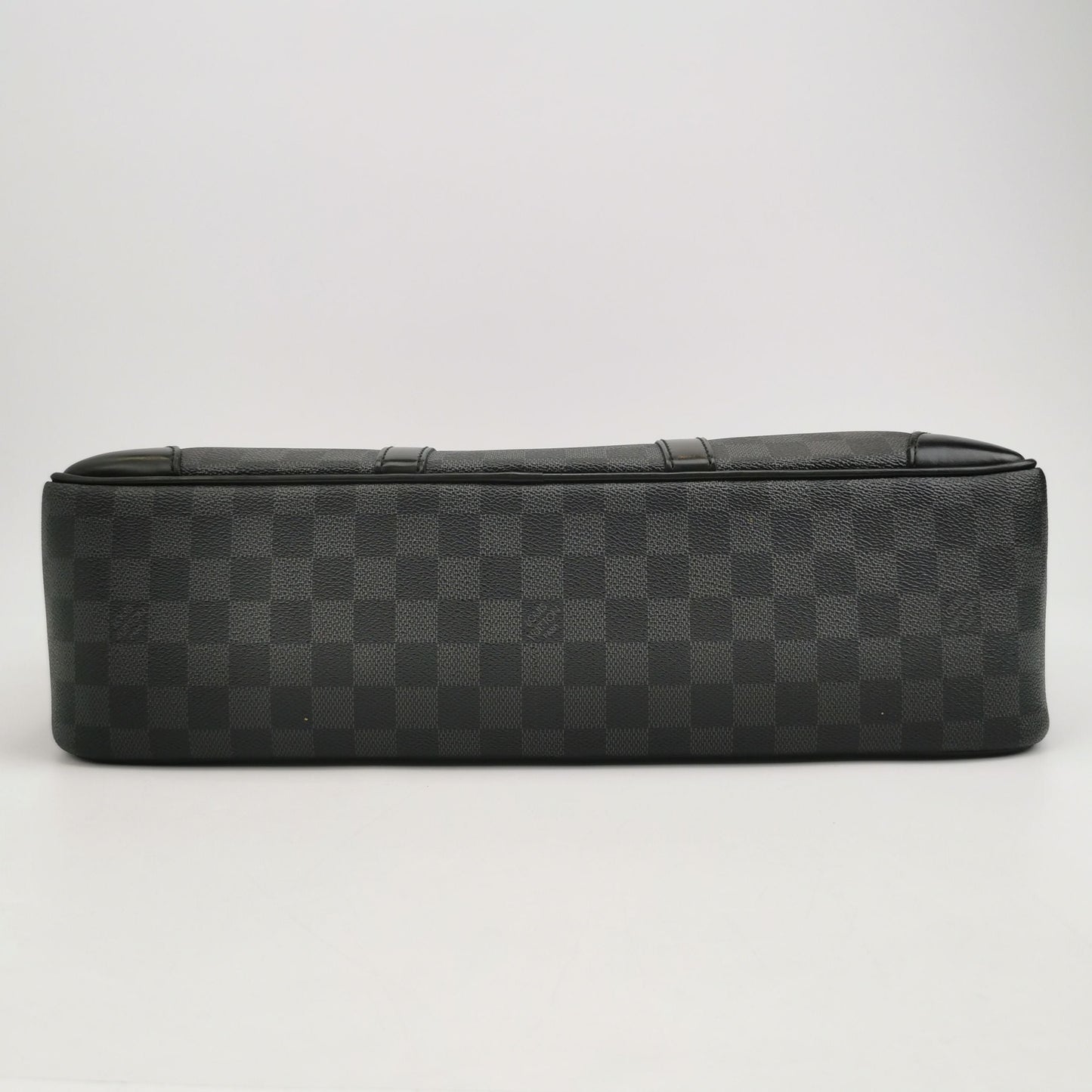 Preloved GLM-Porte-Documents Voyage Leather Checkerboard Handbag 250426781166001