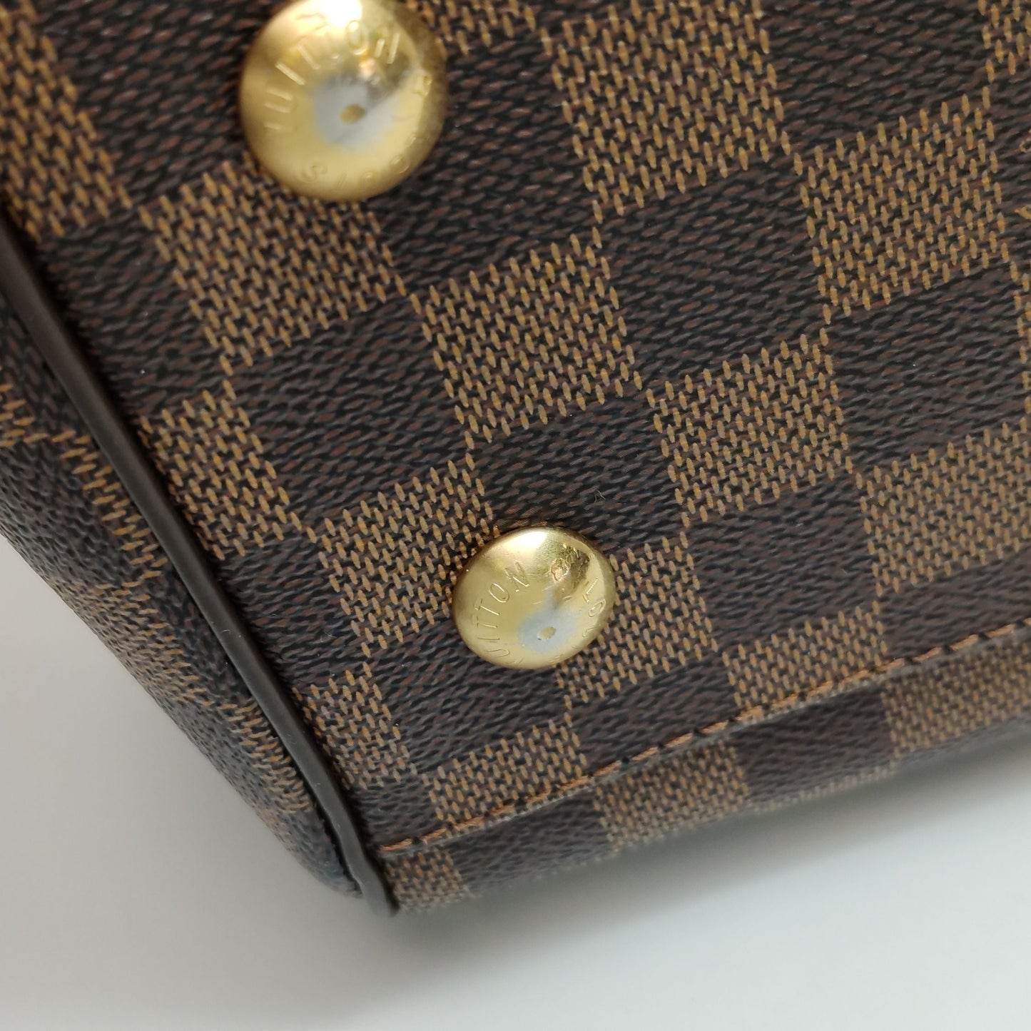 Preloved GLM-Trevi Leather Checkered Pleated Shoulder Bag 250425781165387