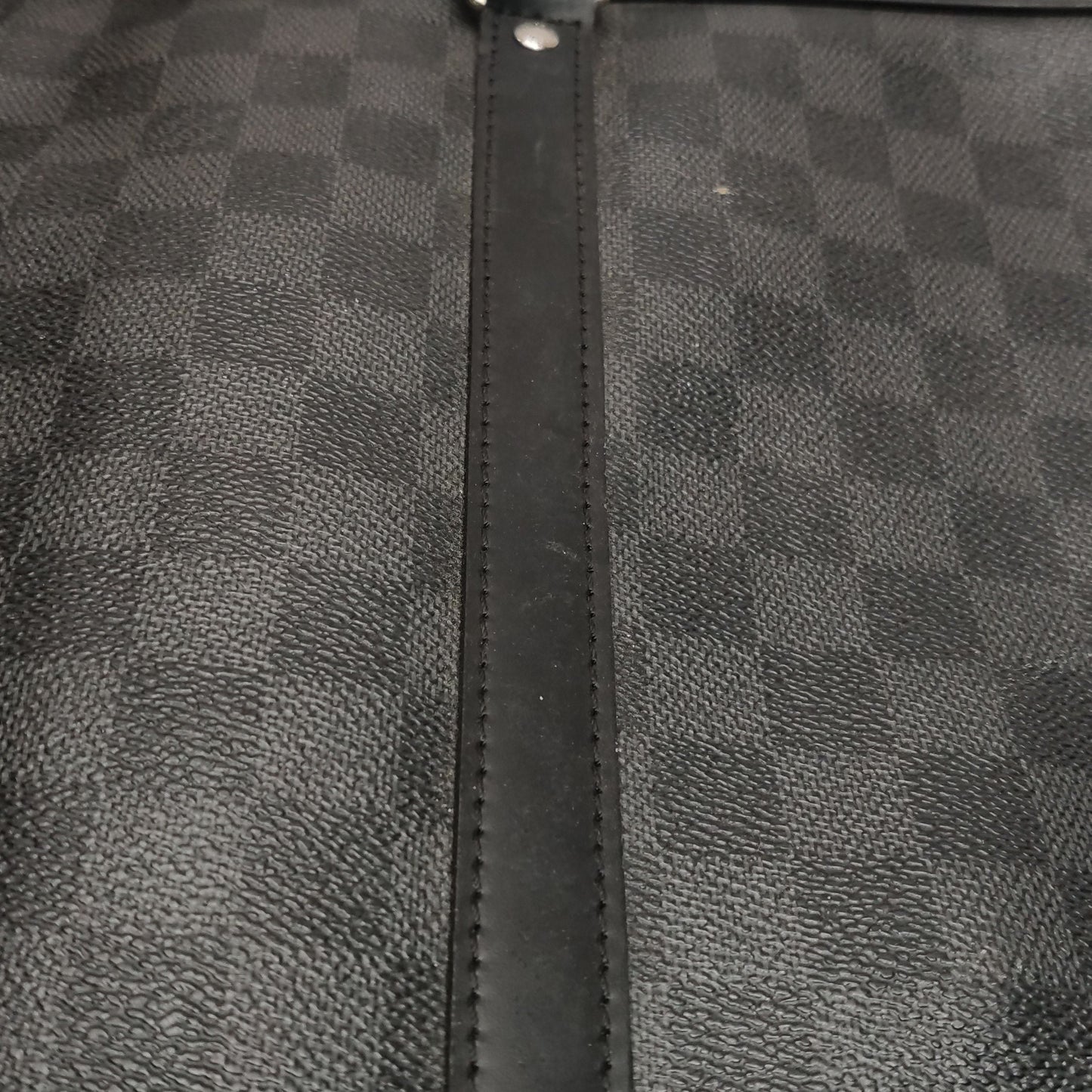 Preloved GLM-Porte-Documents Voyage Leather Checkerboard Handbag 250425781165245