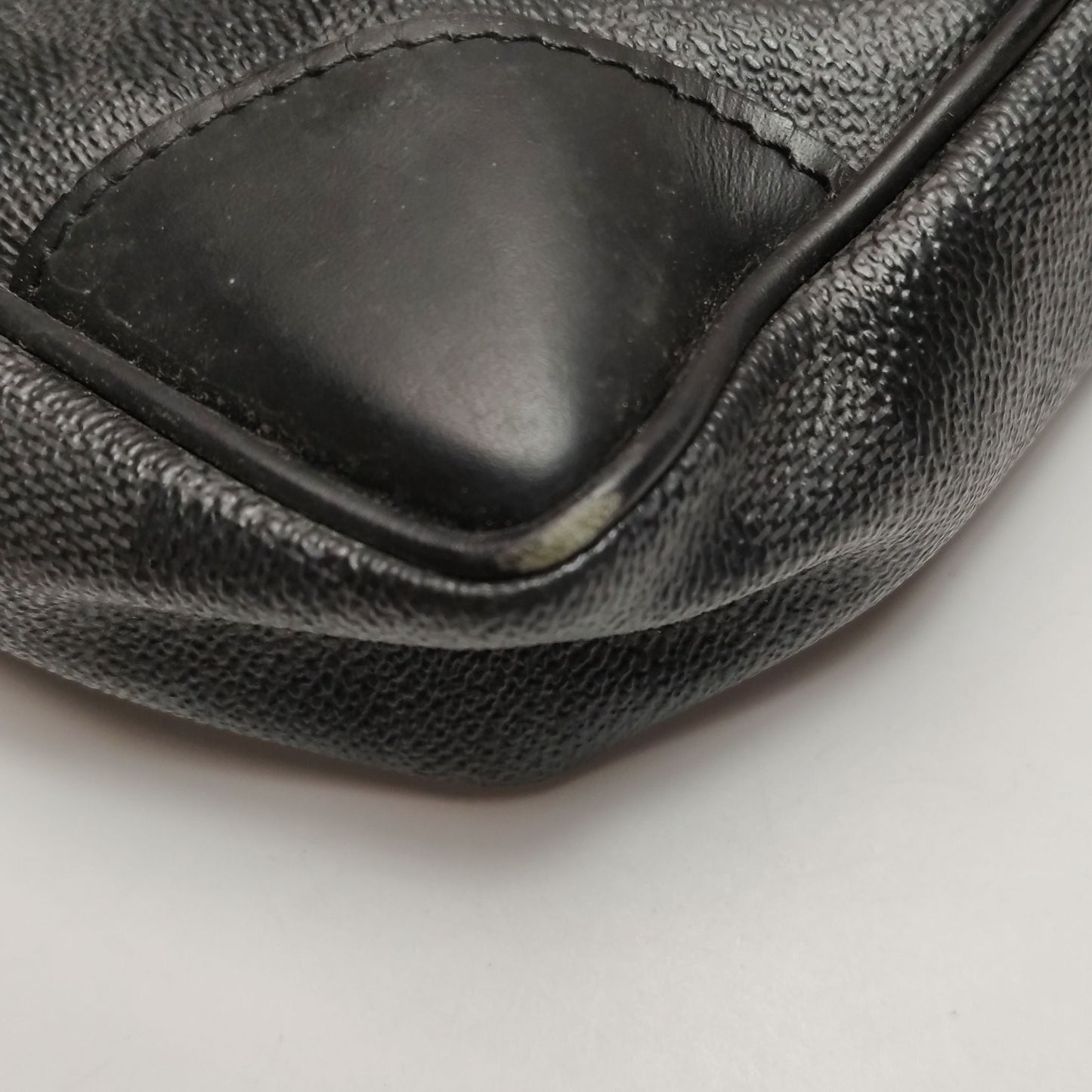 Preloved GLM-Porte-Documents Voyage Leather Checkerboard Handbag 250425781165245